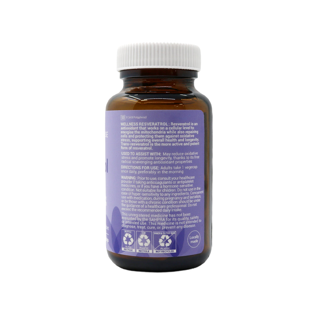Wellness - Resveratrol 500 mg 30s