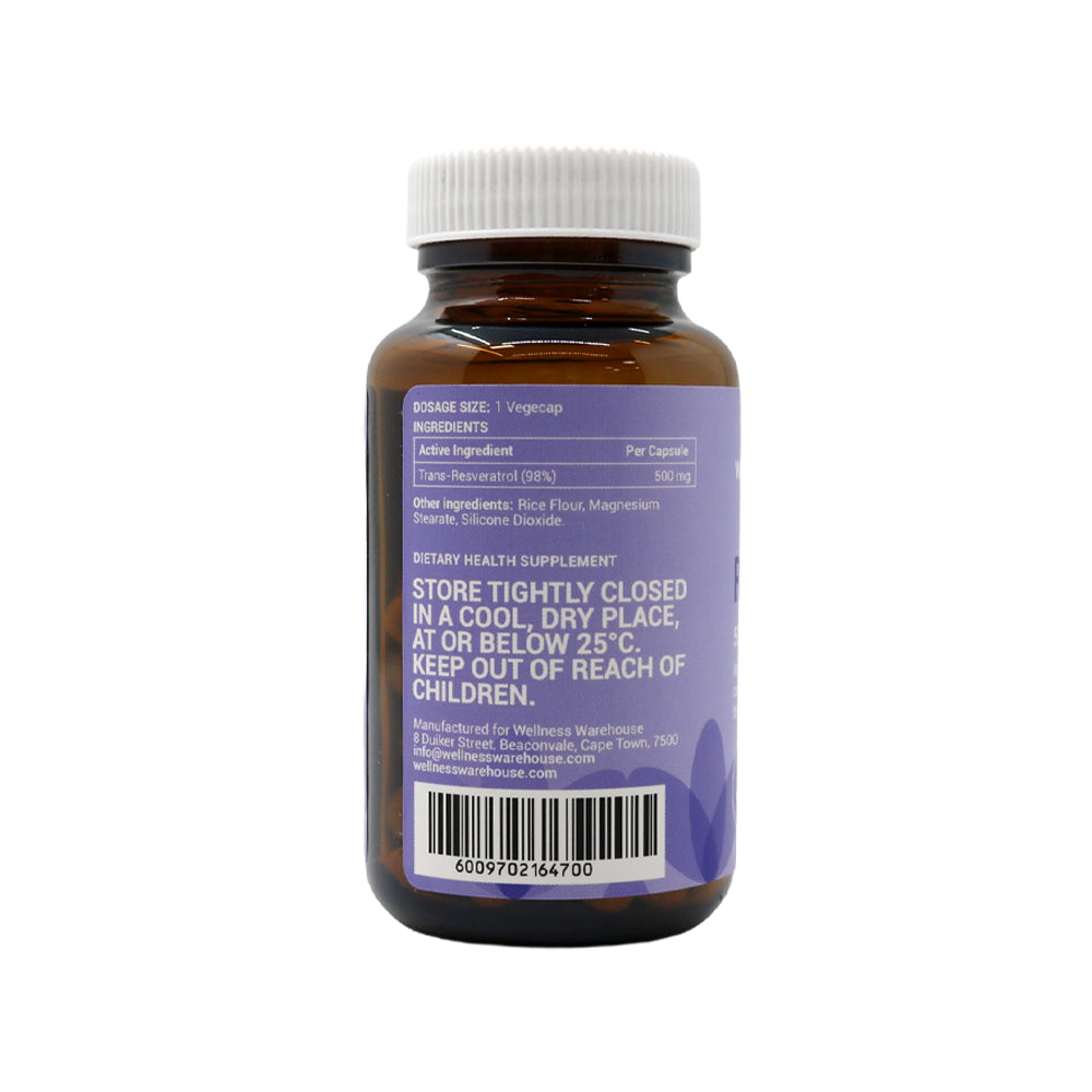 Wellness - Resveratrol 500 mg 30s