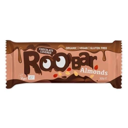 Roobar - Bar Almond Chocolate Covered 30g