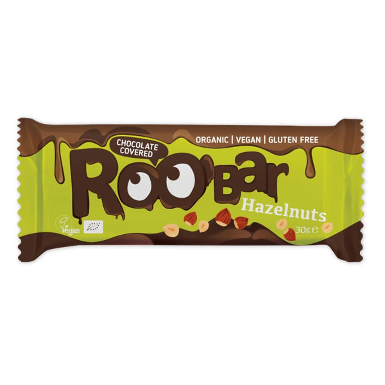 Roobar - Bar Hazelnut Chocolate Covered 30g