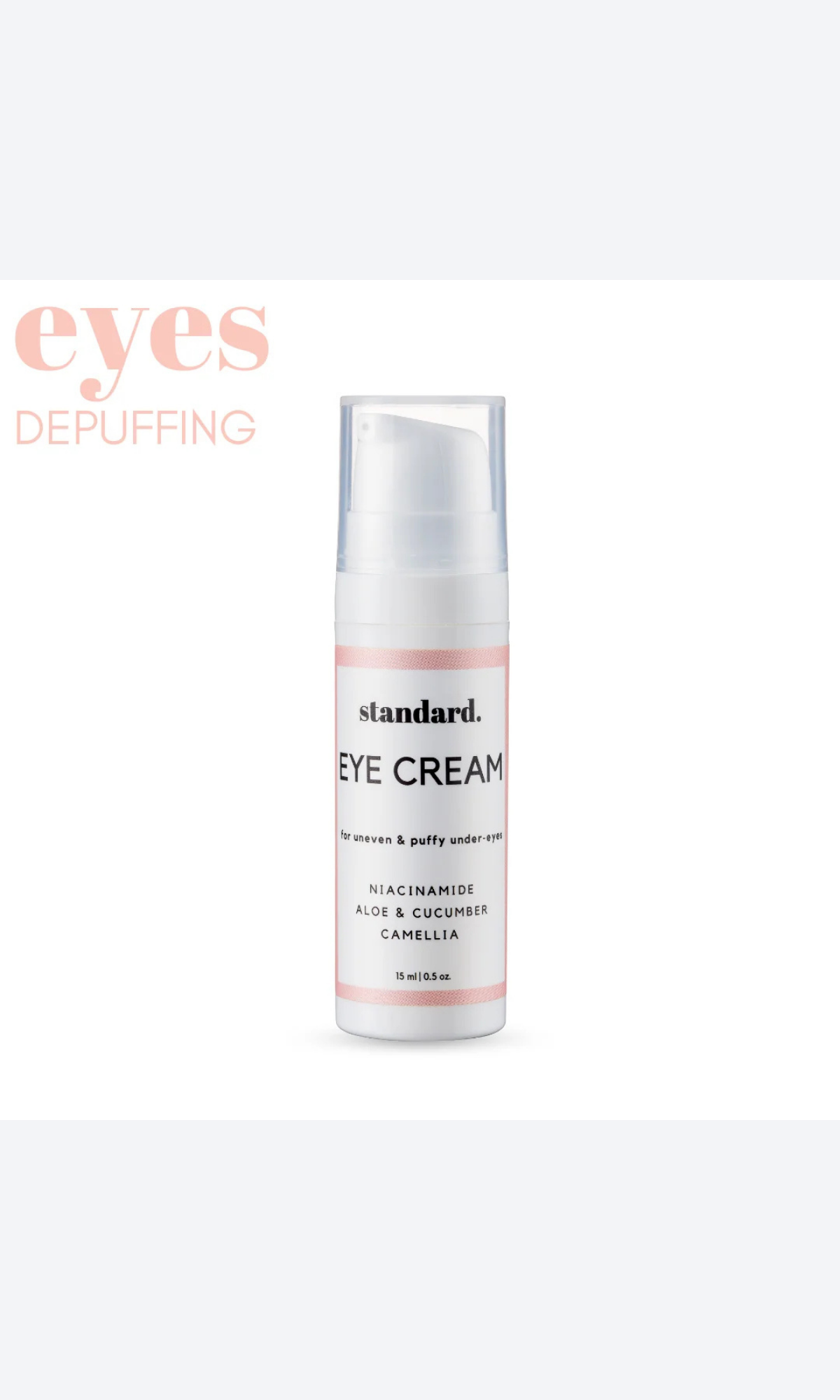 Standard Beauty - Brightening Eye Cream With Niacinamide 15ml