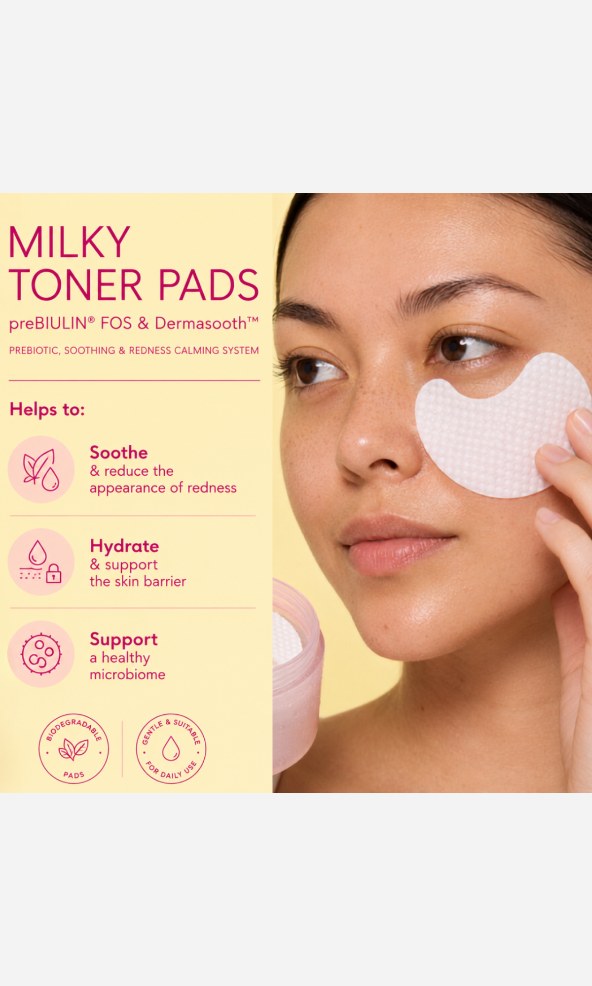 Standard Beauty - Soothing Milky Toner With Pads 150ml