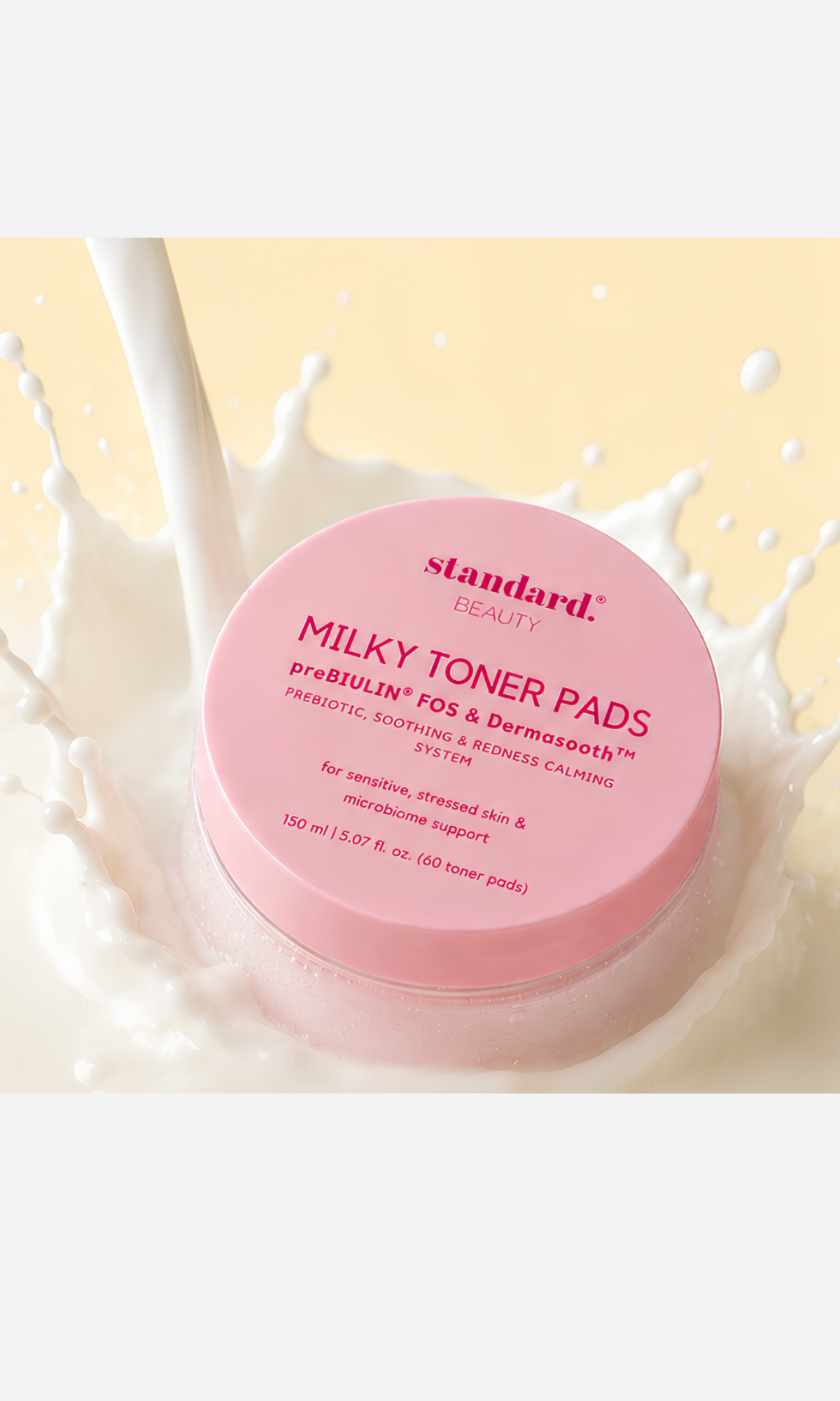 Standard Beauty - Soothing Milky Toner With Pads 150ml