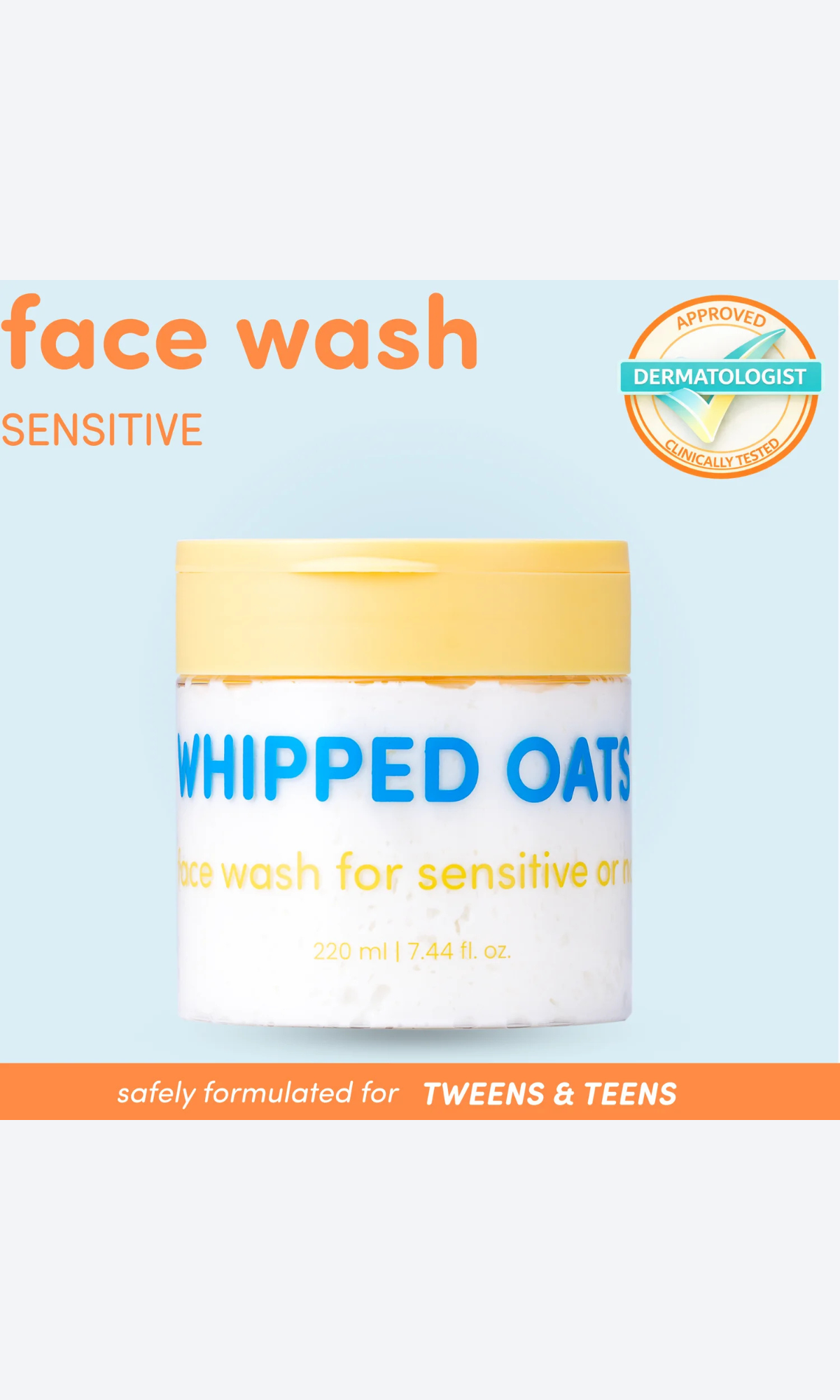 Dewii- Whipped Oats Face Wash 220ml
