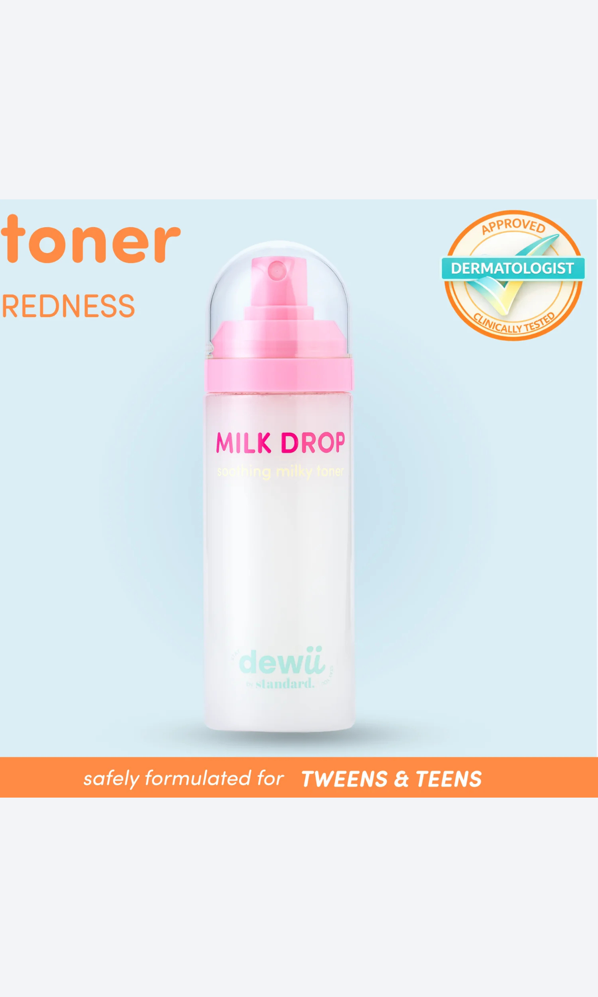 Dewii - Milk Drop Milky Toner With Centella 100ml