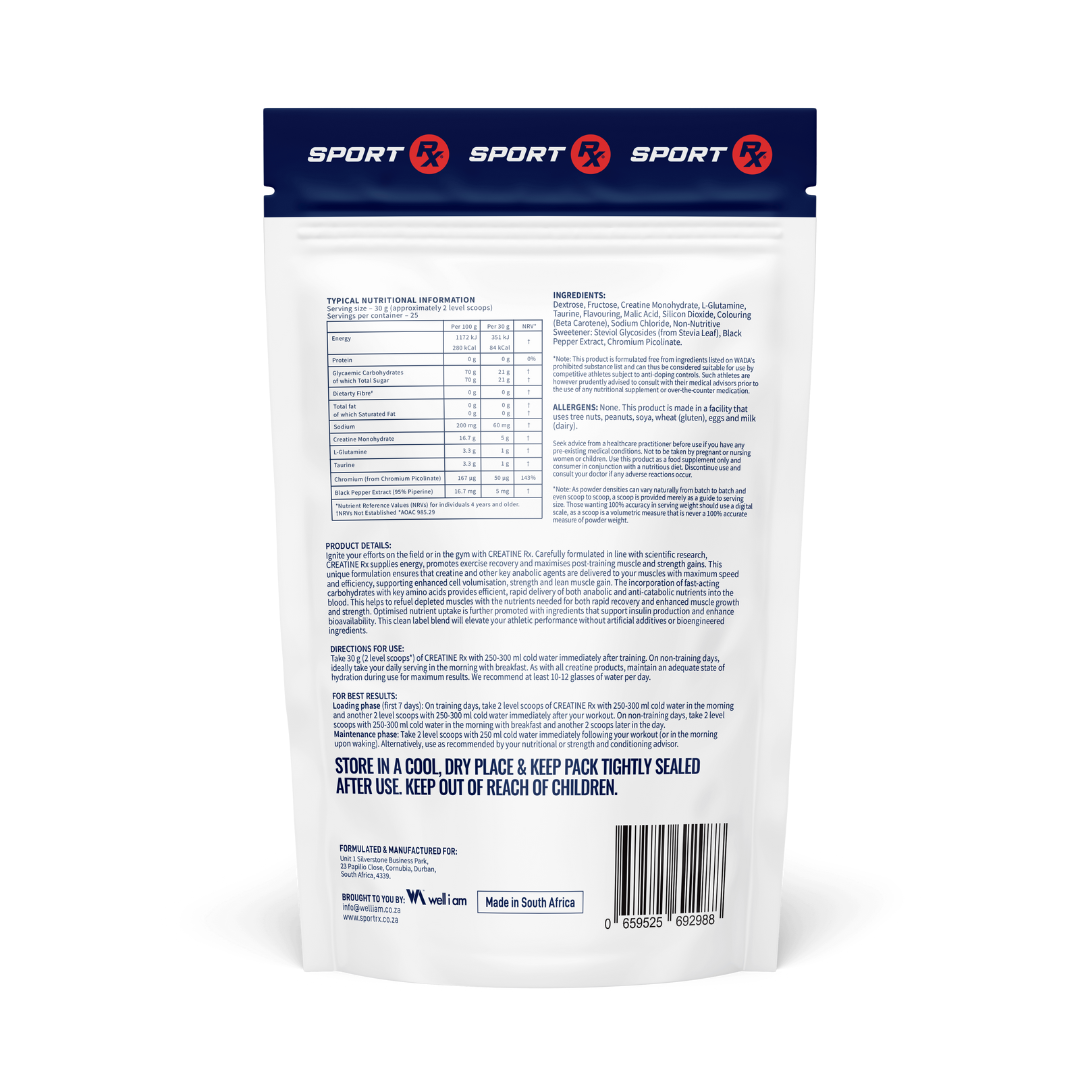 Sport Rx - Creatine Rx 750g