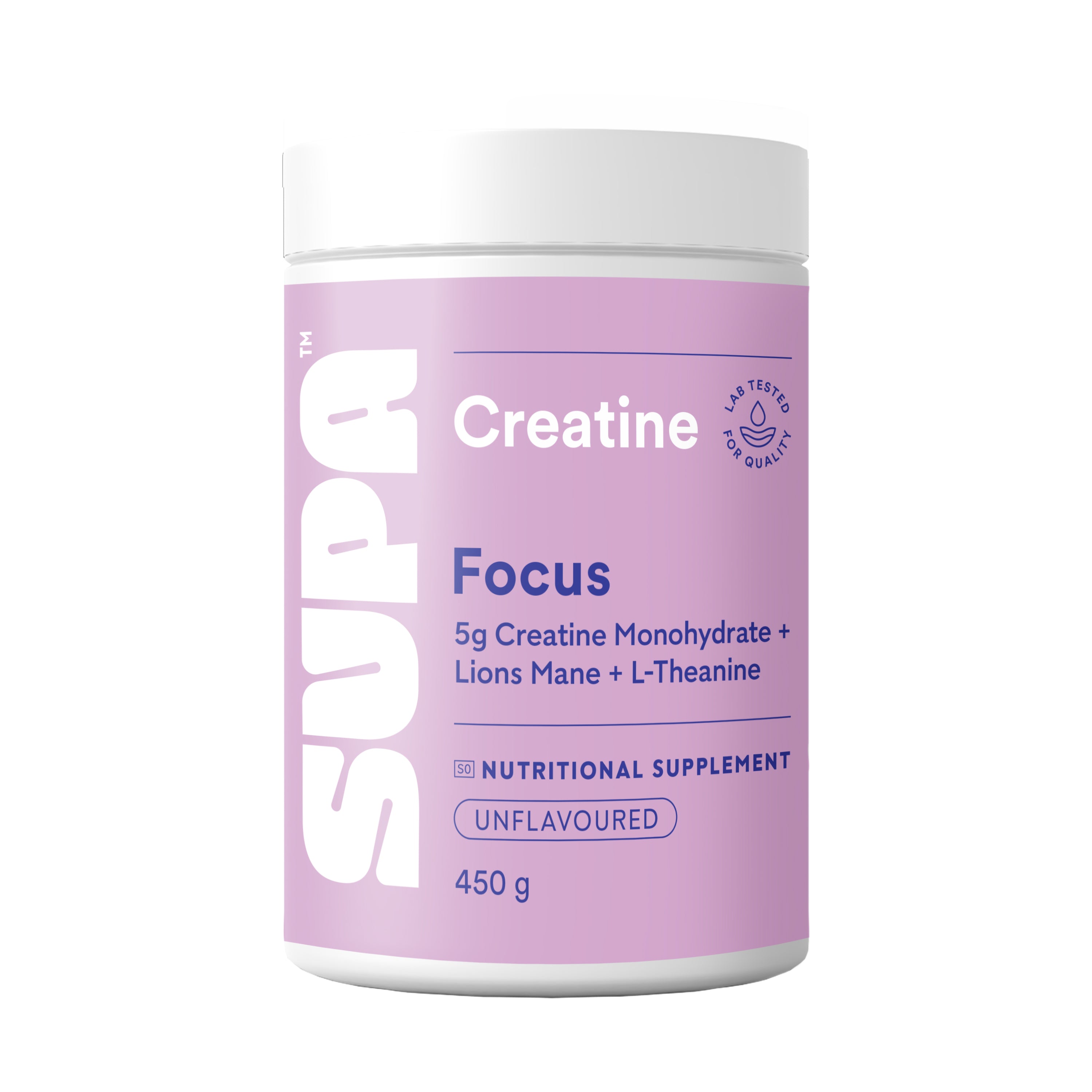 SupaCreatine - Focus Unflavoured 450g