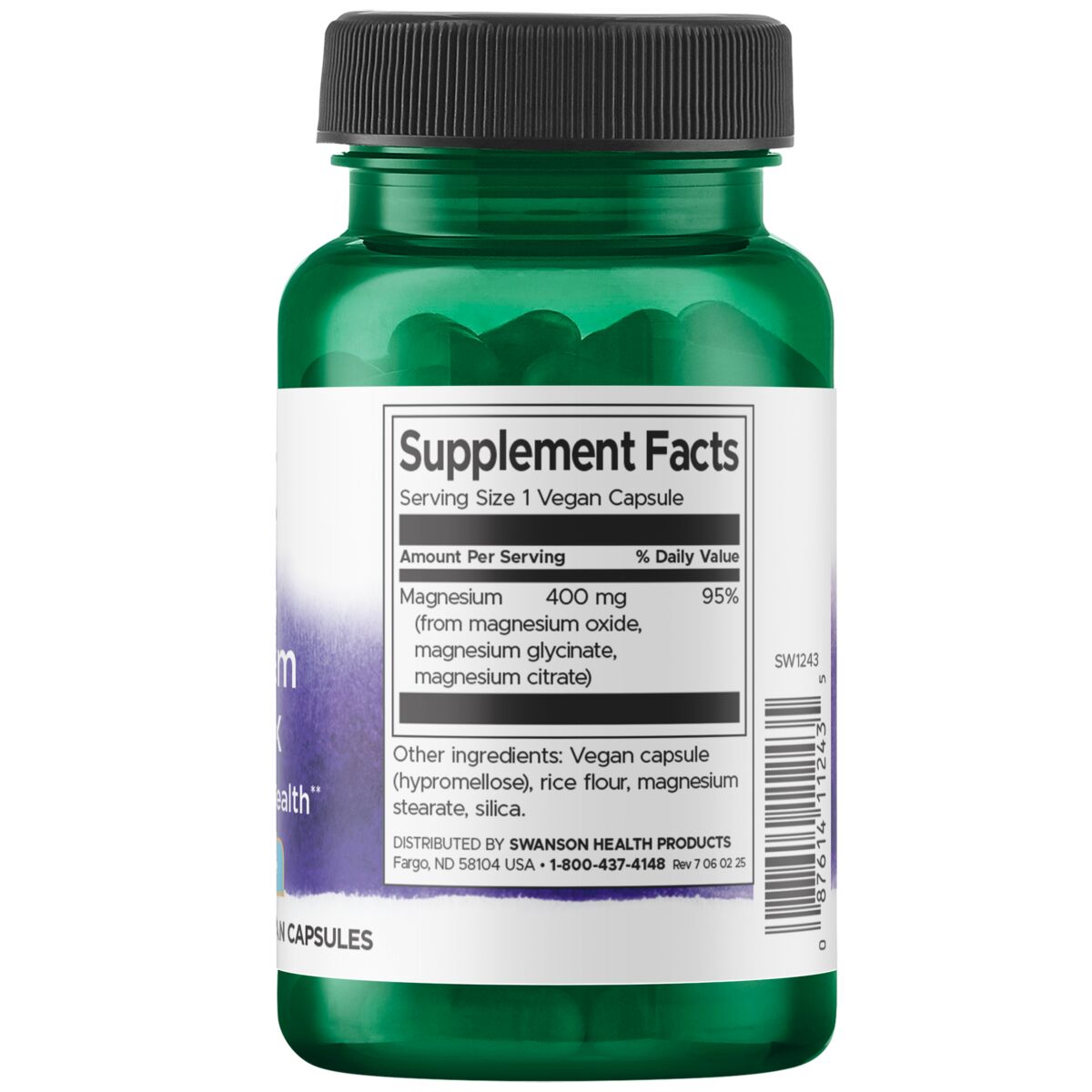 Swanson - Triple Magnesium Complex 30s