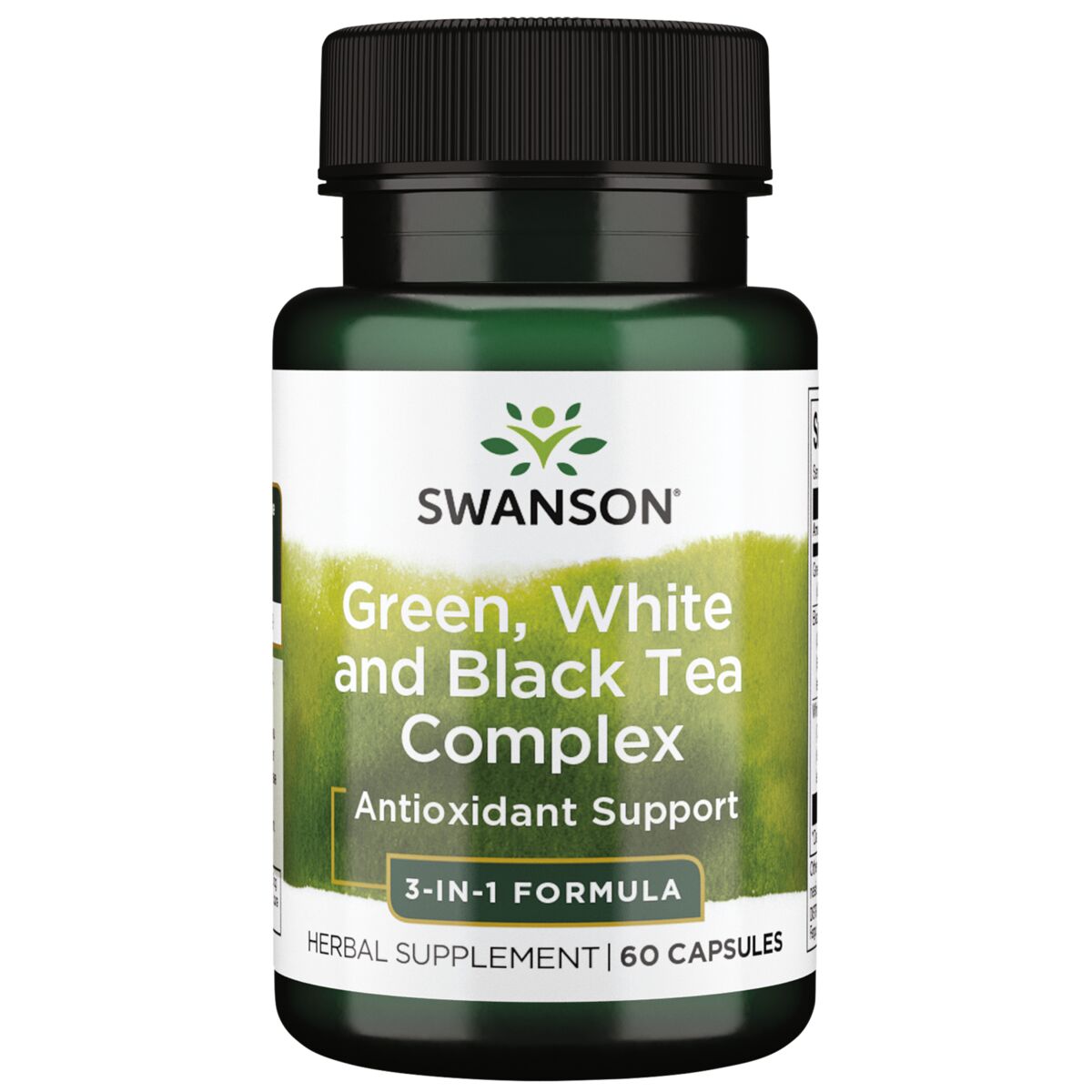 Swanson - Green, White & Black Tea Complex 60s