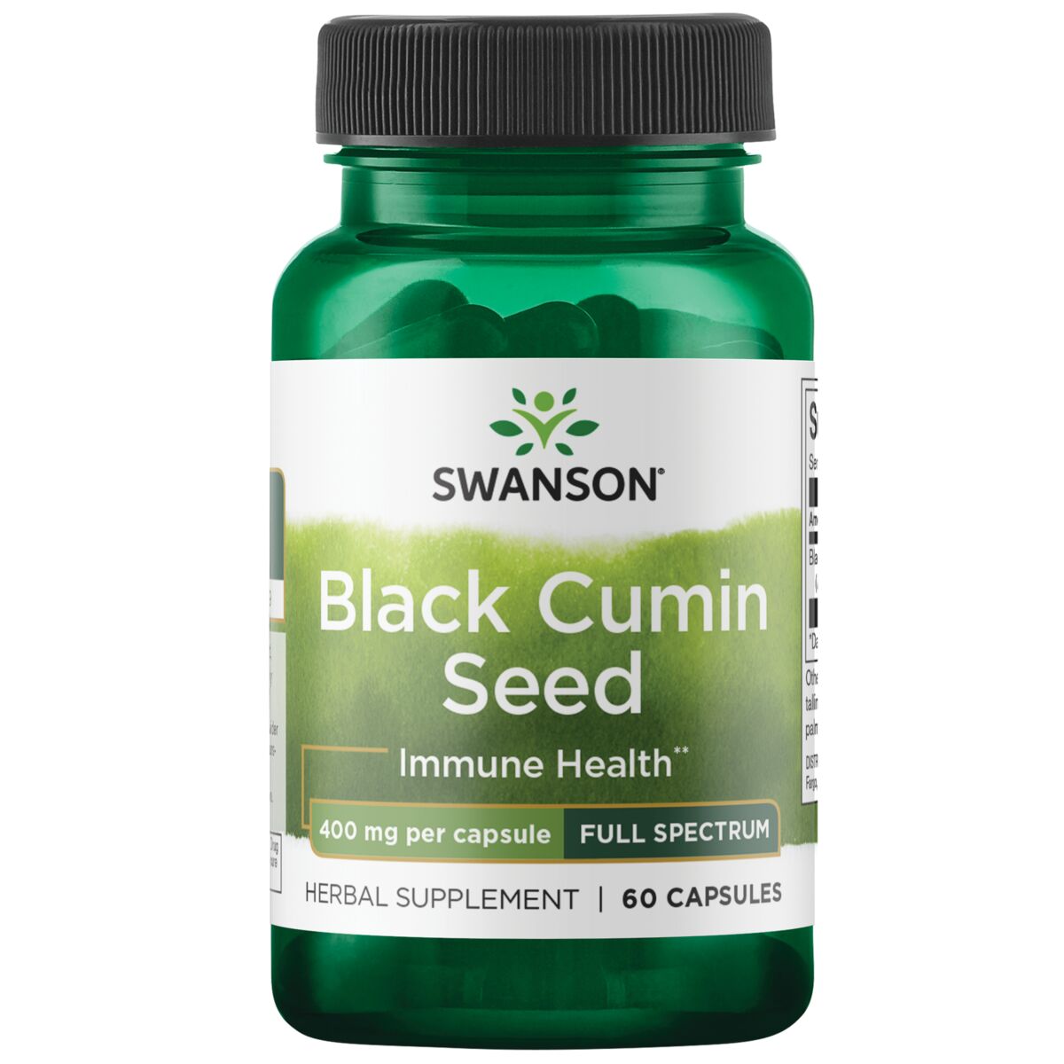 Swanson - Black Cumin Seed Full Spectrum 400mg 60s