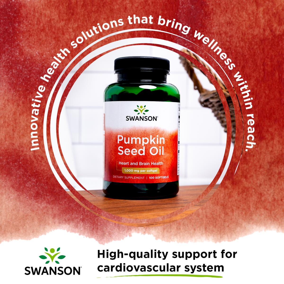 Swanson - Pumpkin Seed Oil 100mg 100s