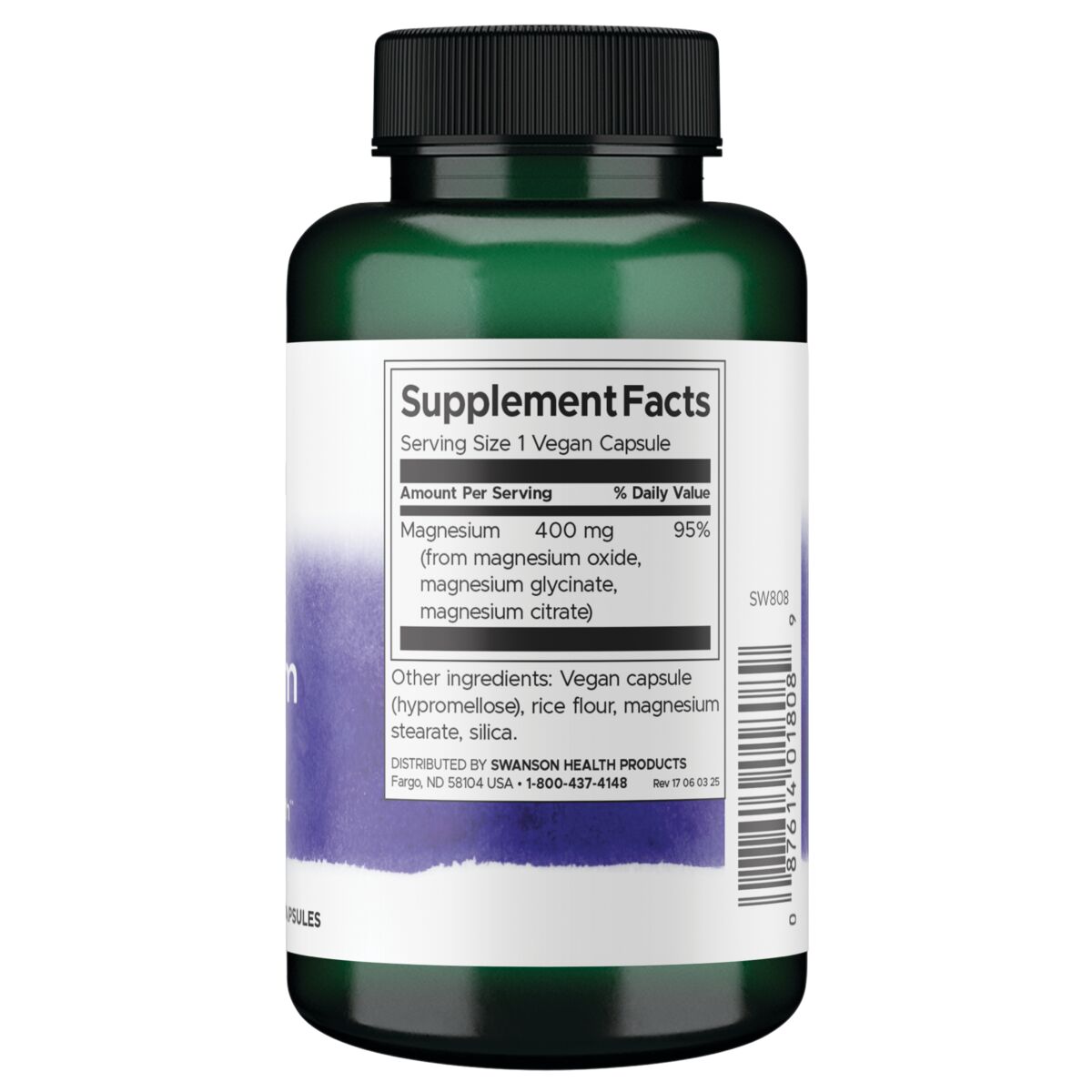 Swanson - Triple Magnesium Complex 100s
