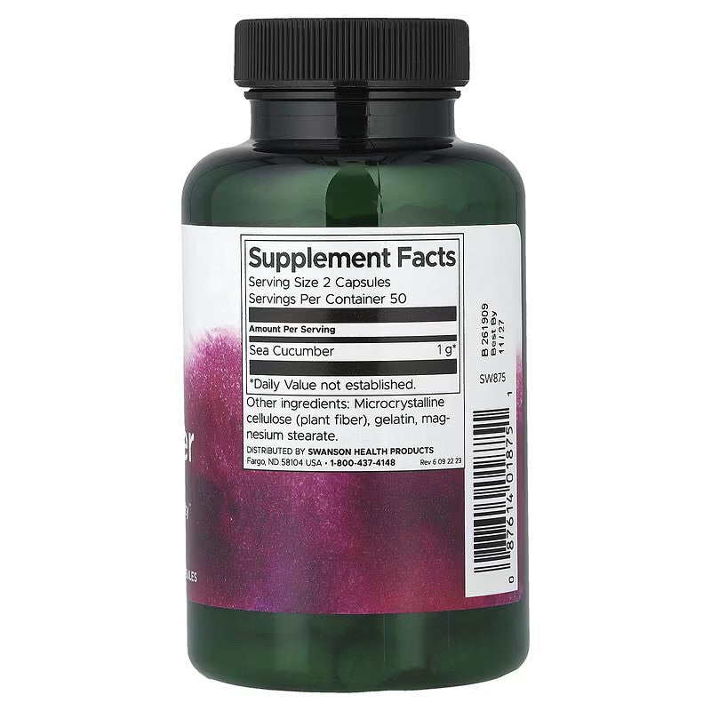 Swanson - Sea Cucumber 500mg 100s