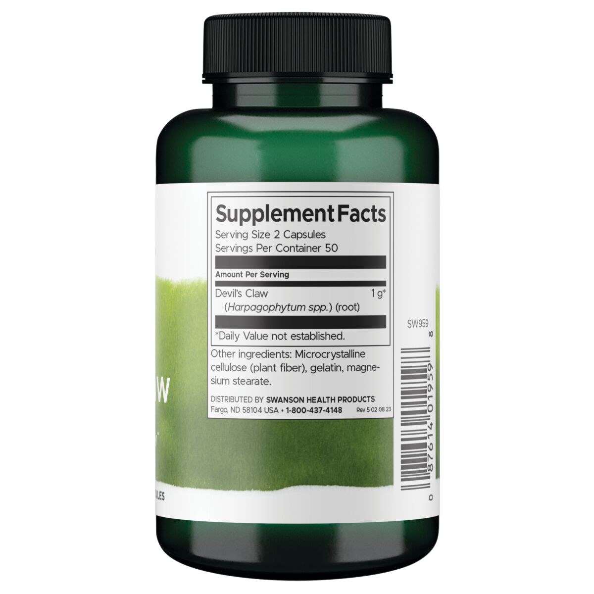 Swanson - Full Spectrum Devil's Claw 500mg 100s