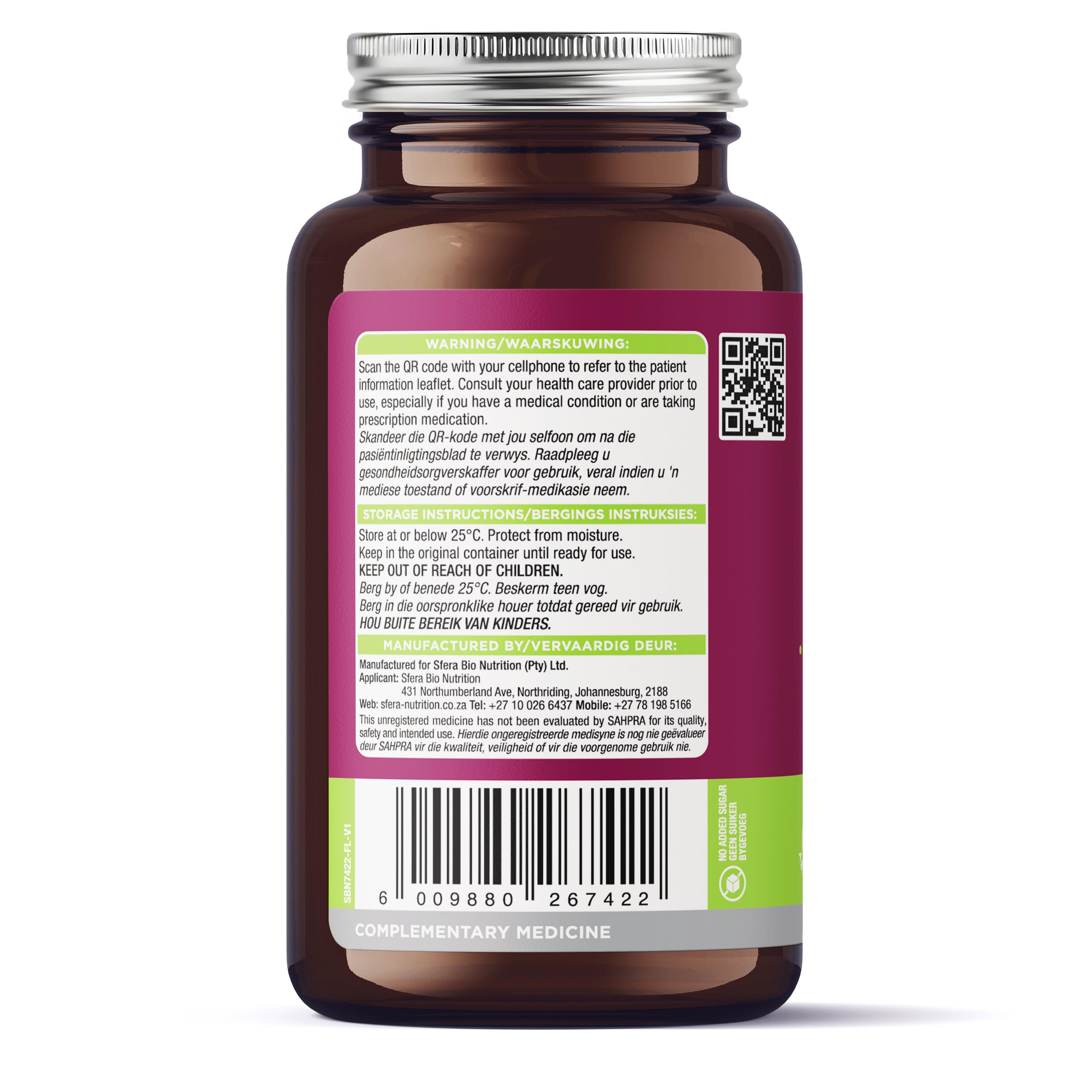 Sfera - Pure Creatine Monohydrate 240g