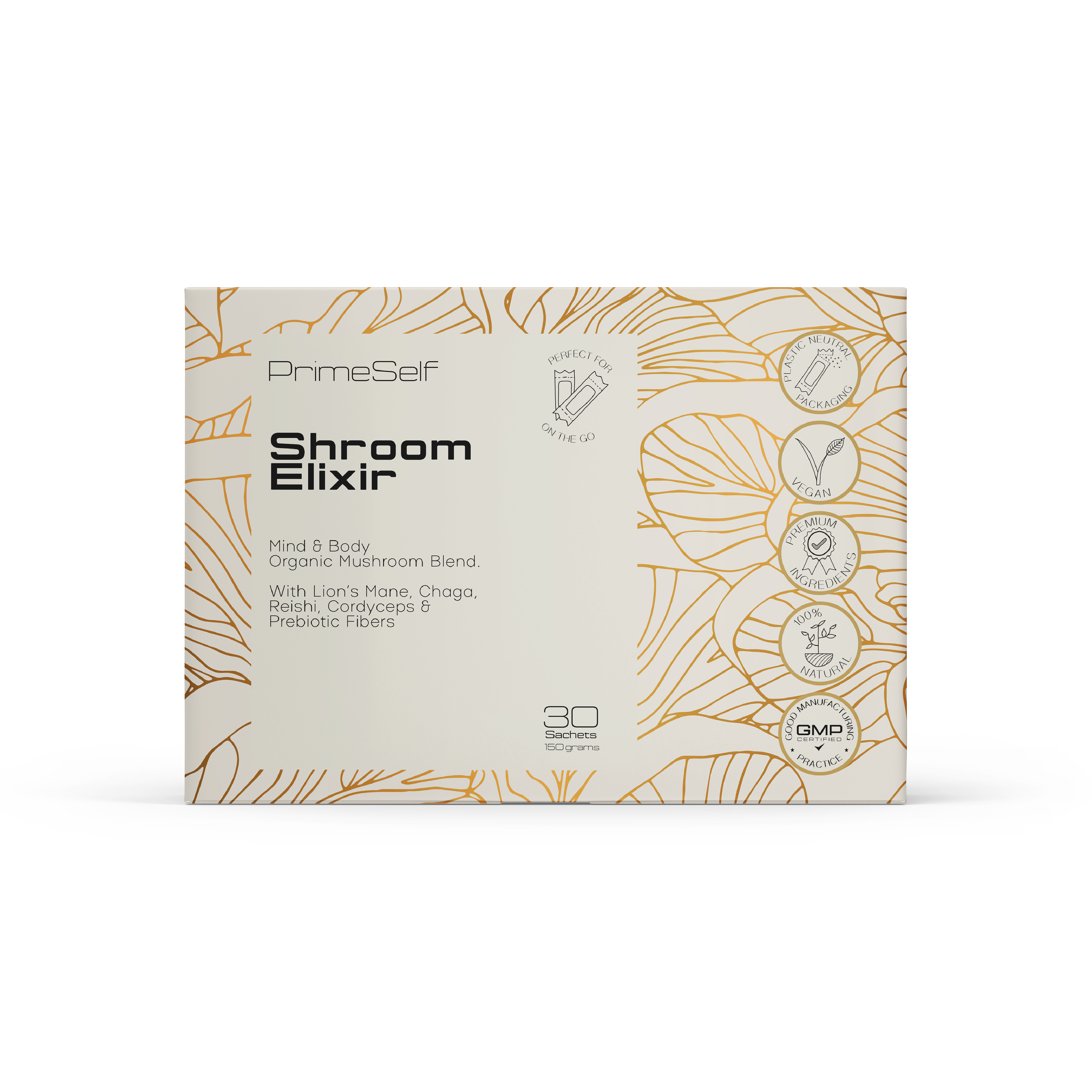 PrimeSelf - Shroom Elixir Sachets 30s