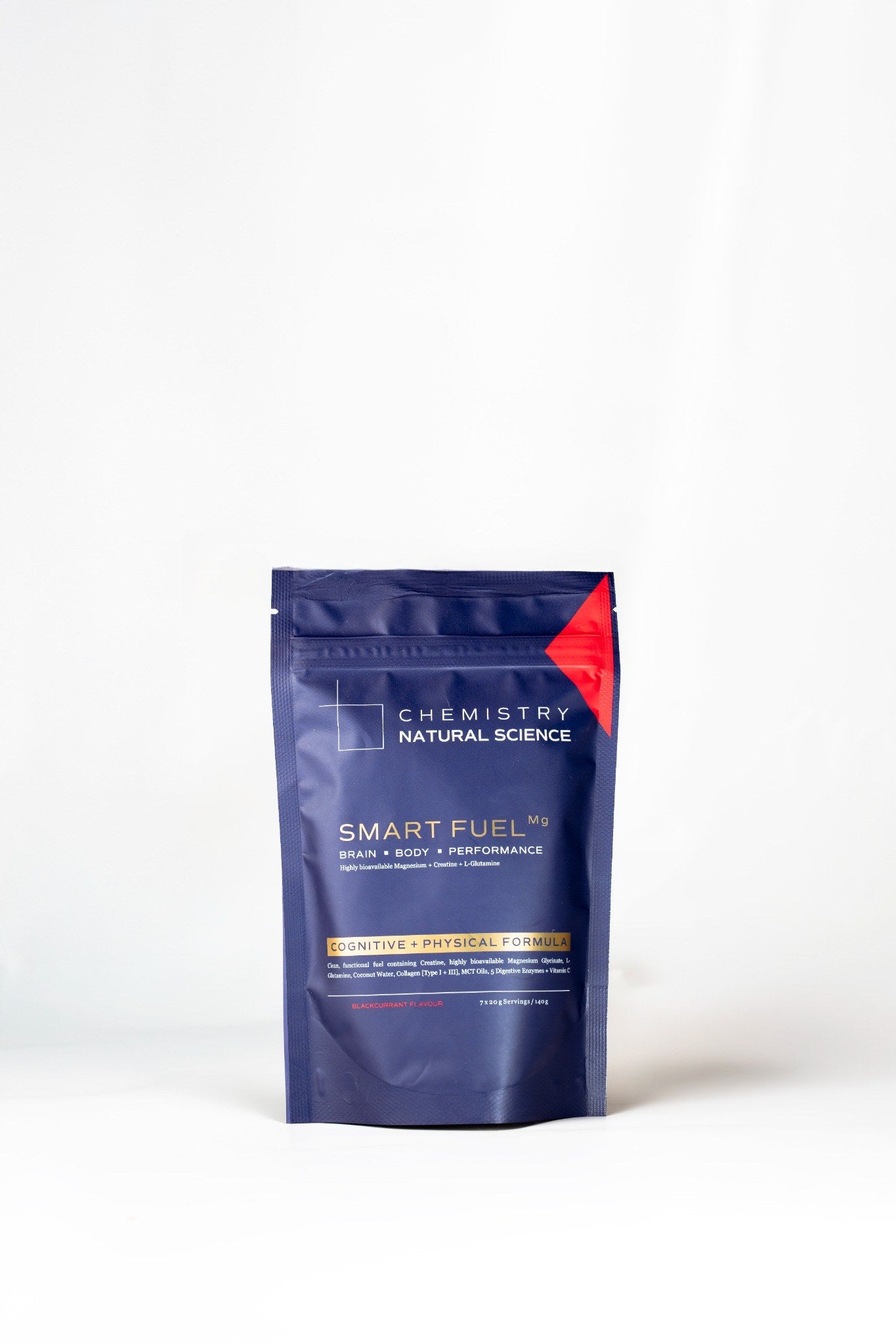 Chemistry Natural Science - Smart Fuel Brain & Body Wellness Blend Blackcurrant 140g