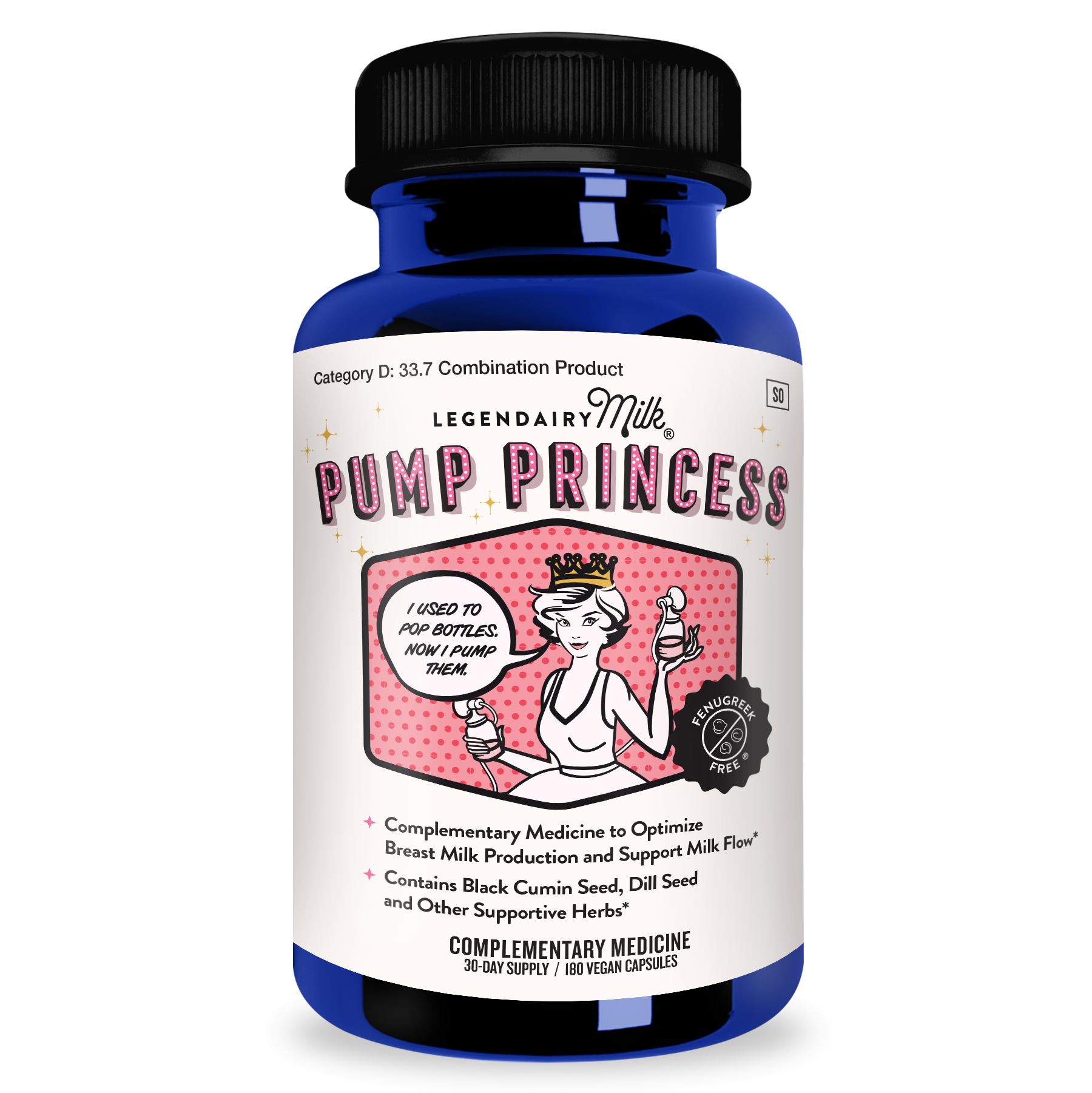 Legendairy Milk - Pump Princess Herbal Lactation Supplement 180s