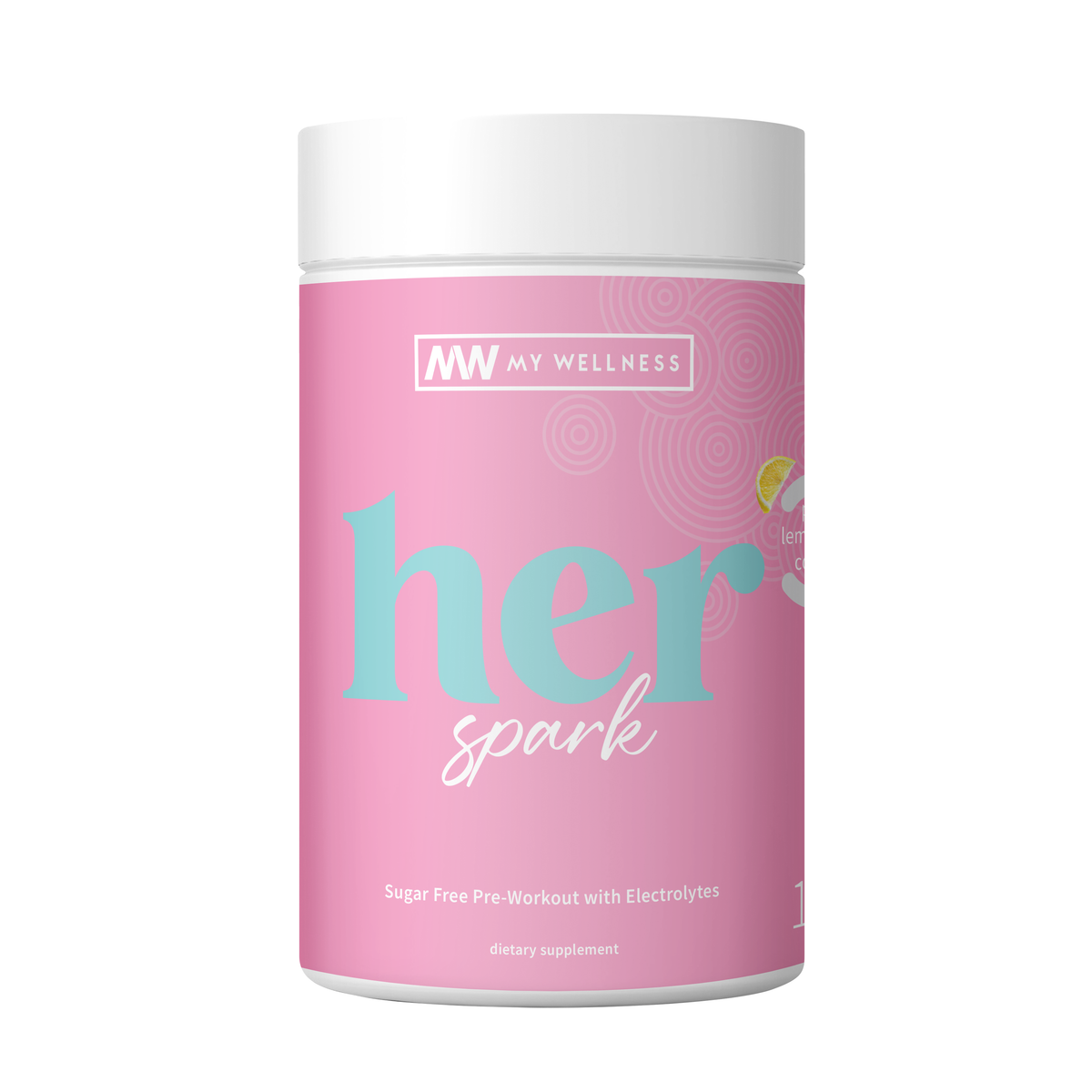 My Wellness - HER Spark Pre-Workout Pink Lemonade 180g