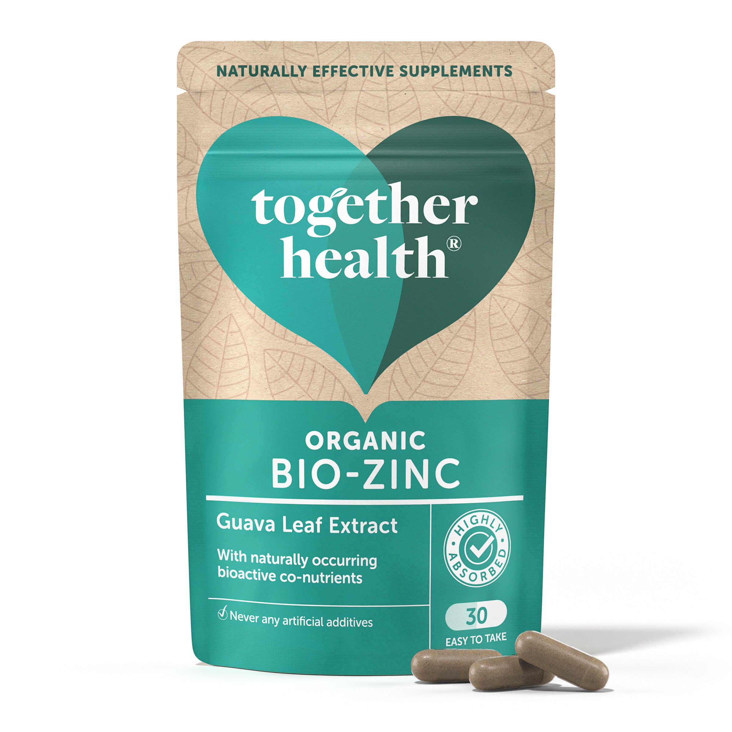 Together Health - Wholefood Organic Zinc 30s