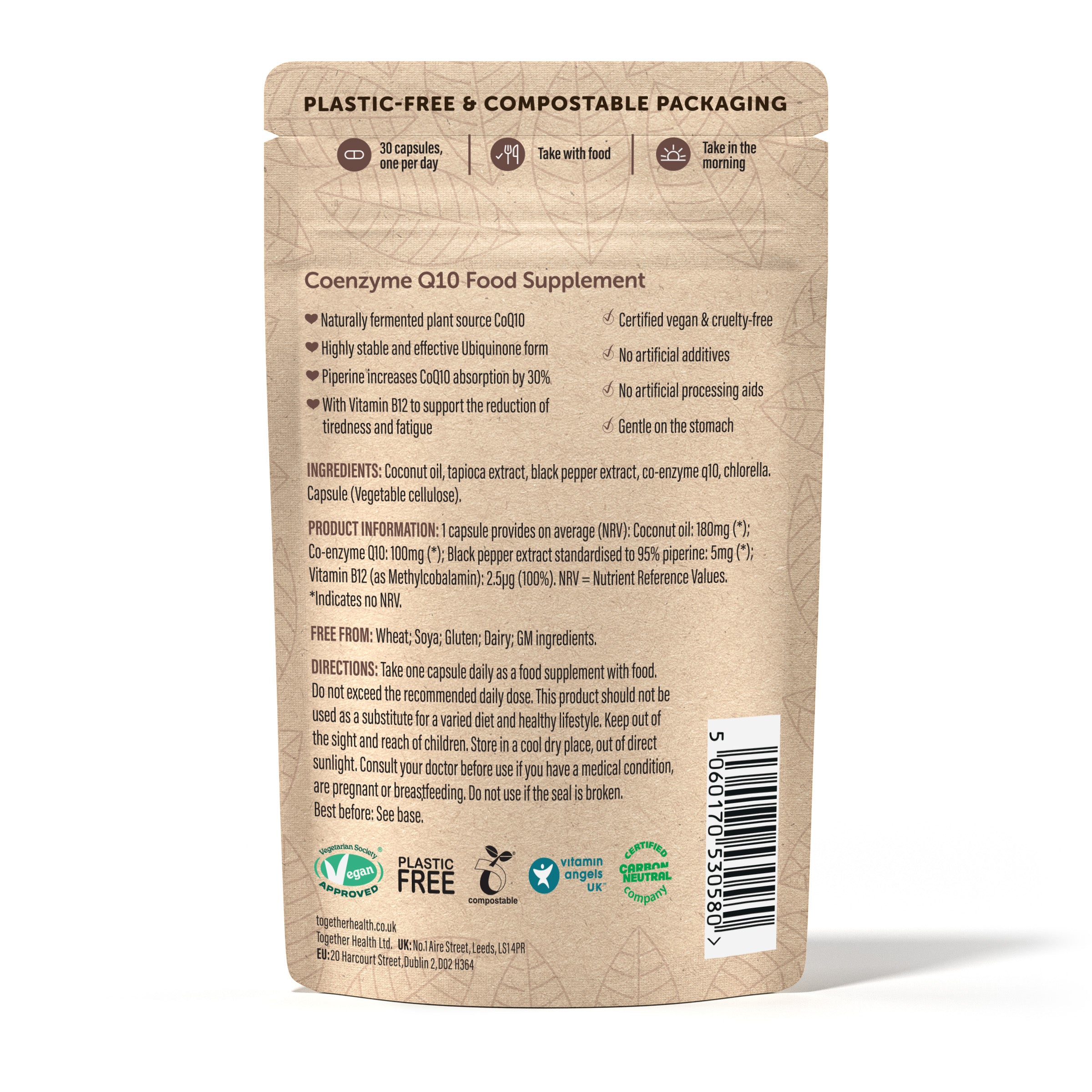Together Health - Wholefood Coenzyme Q10 30s