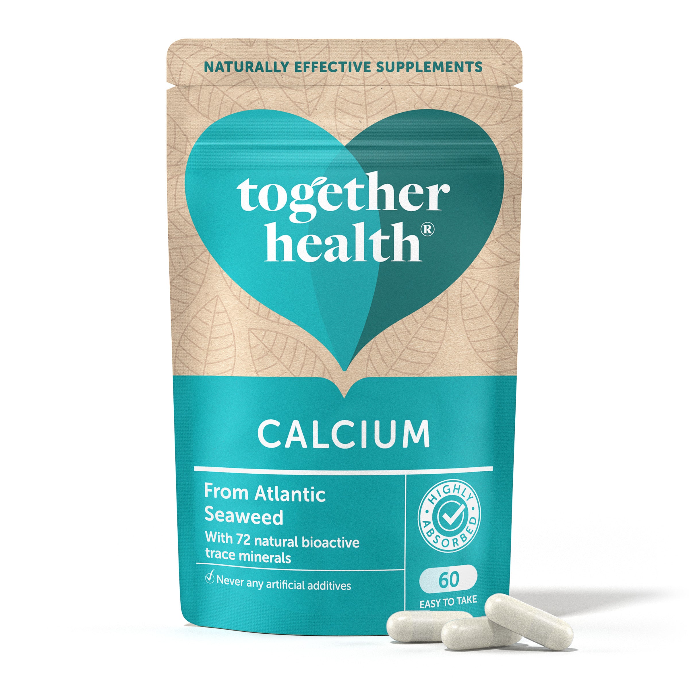Together Health - Wholefood Marine Calcium 60s