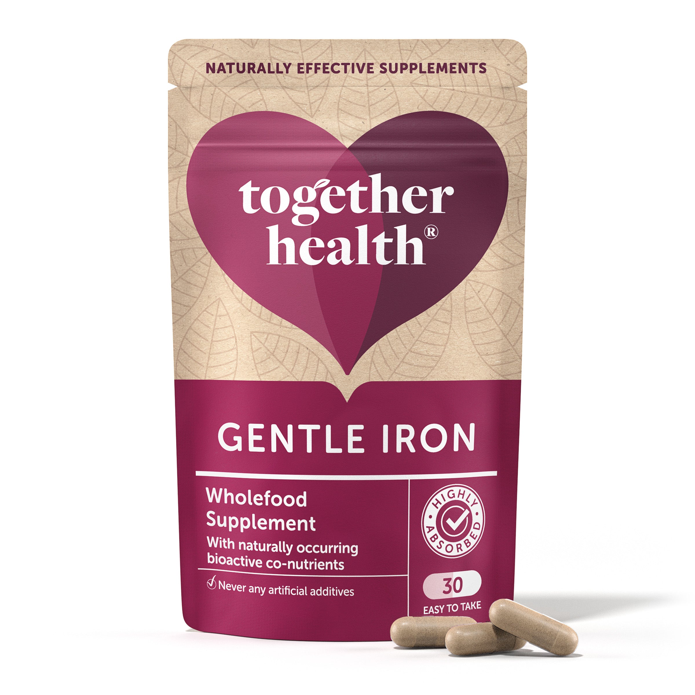 Together Health - Wholefood Gentle Iron 30s