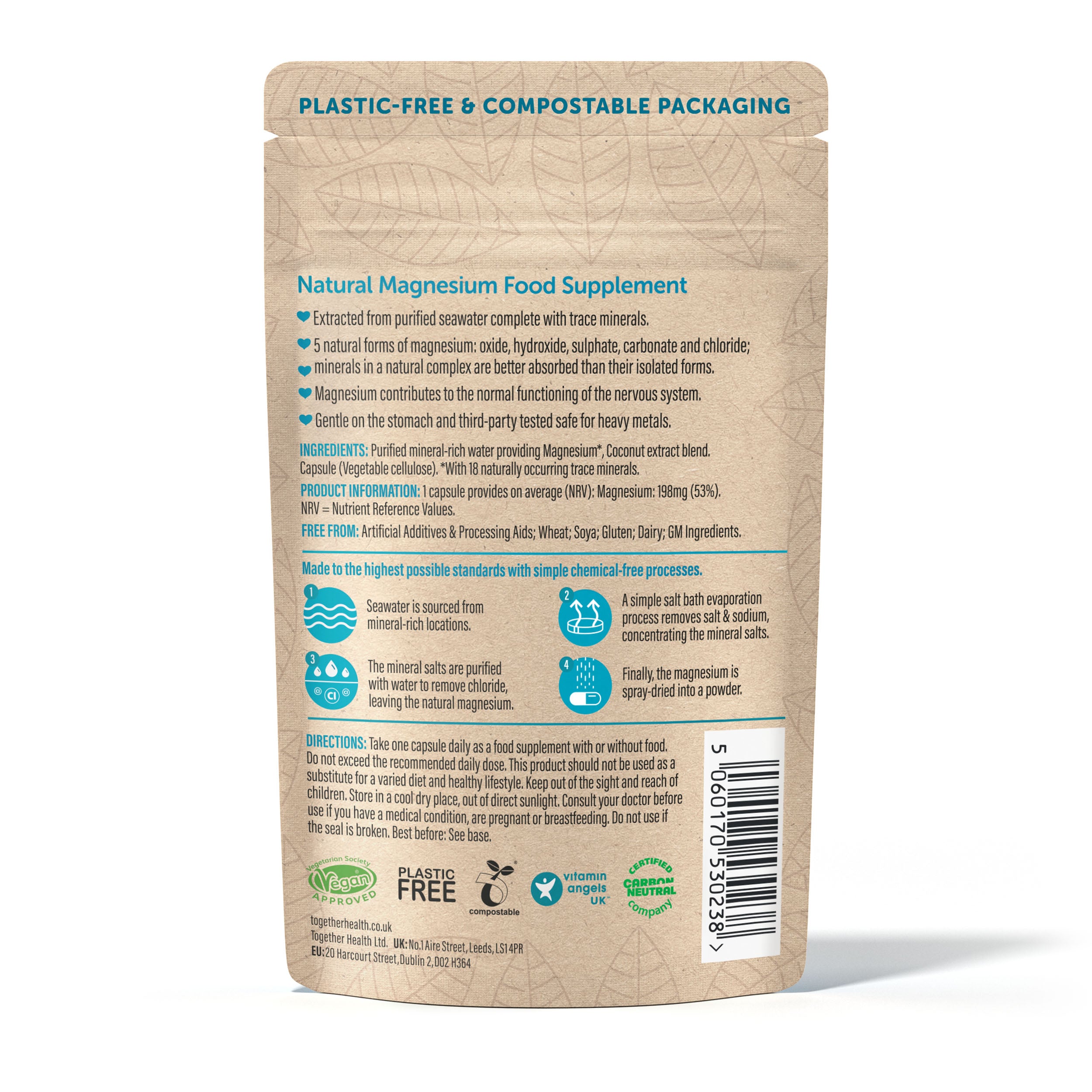 Together Health - Wholefood Marine Magnesium 30s