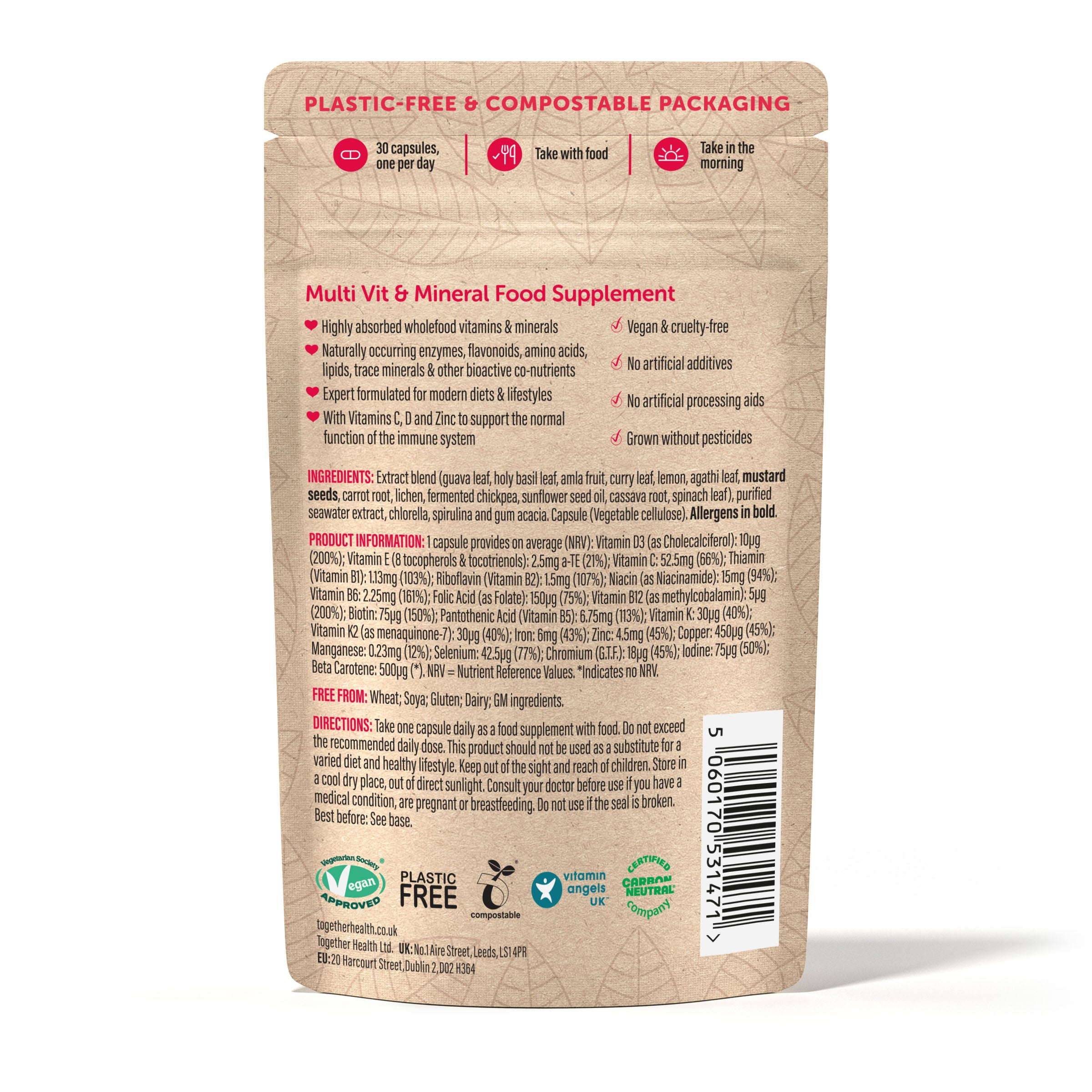 Together Health - Wholefood Multivitamin 30s