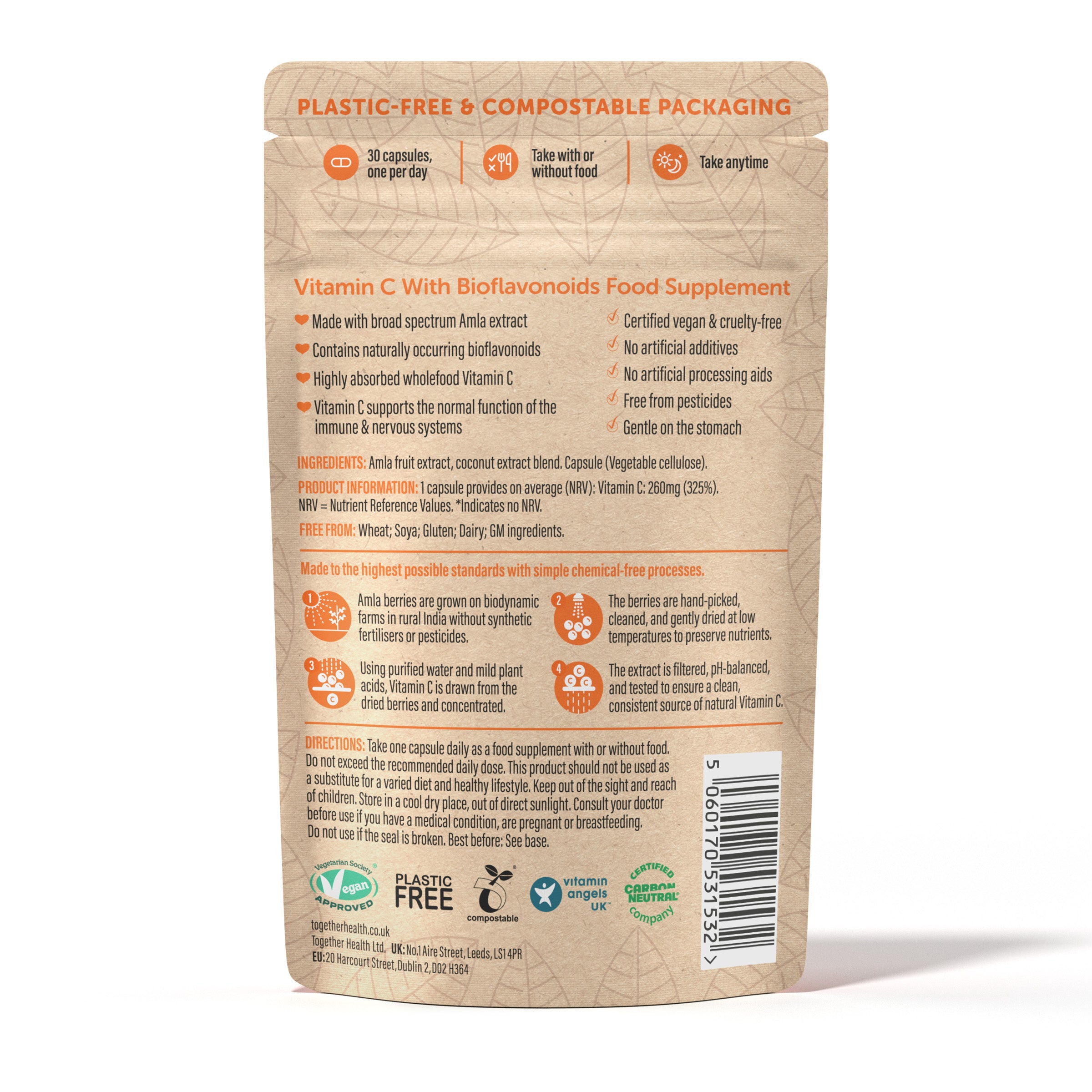 Together Health - Wholefood Vitamin C 30s
