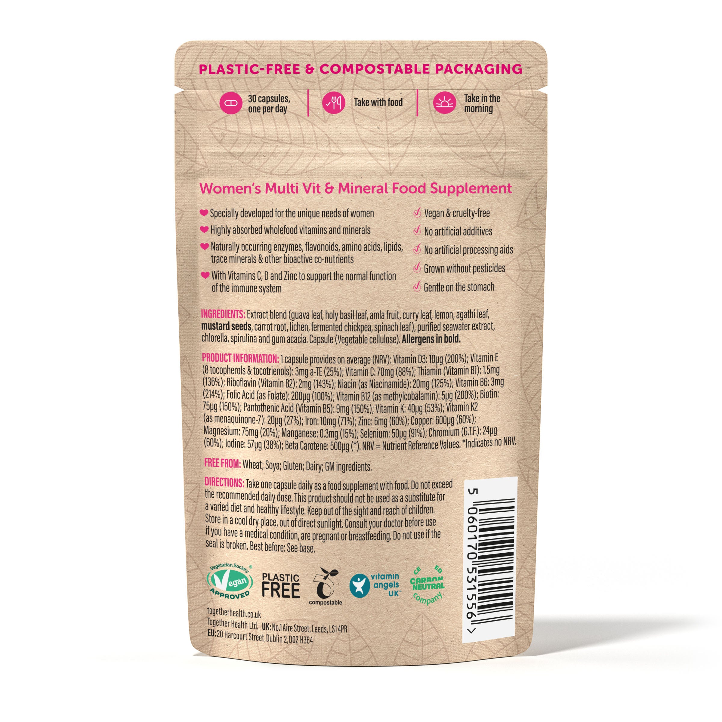 Together Health - Wholefood Woman’s Multivitamin 30s