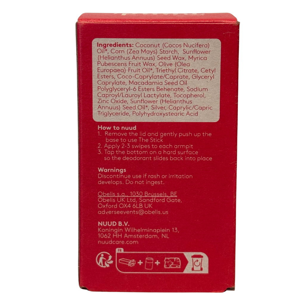 Nuud - The Stick Deodorant 45g
