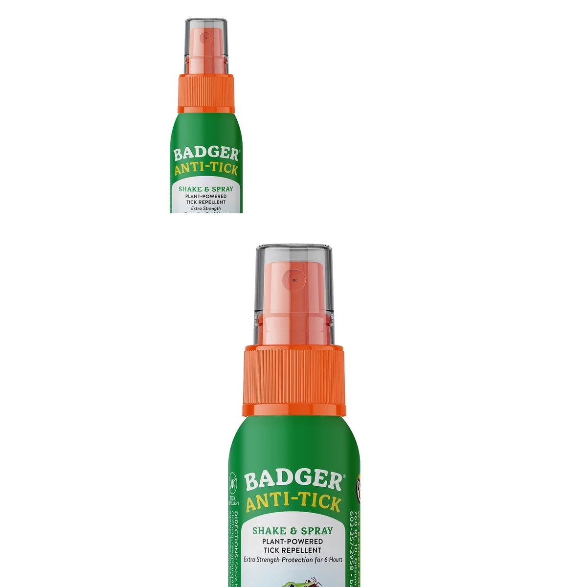Badger - Anti-Tick Shake & Spray Travel Size 80ml