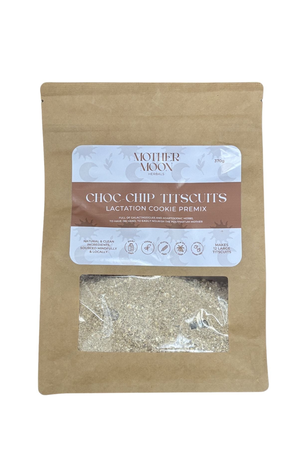 Mother Moon - Choc-Chip Titscuits Lactation Cookie Premix 370g