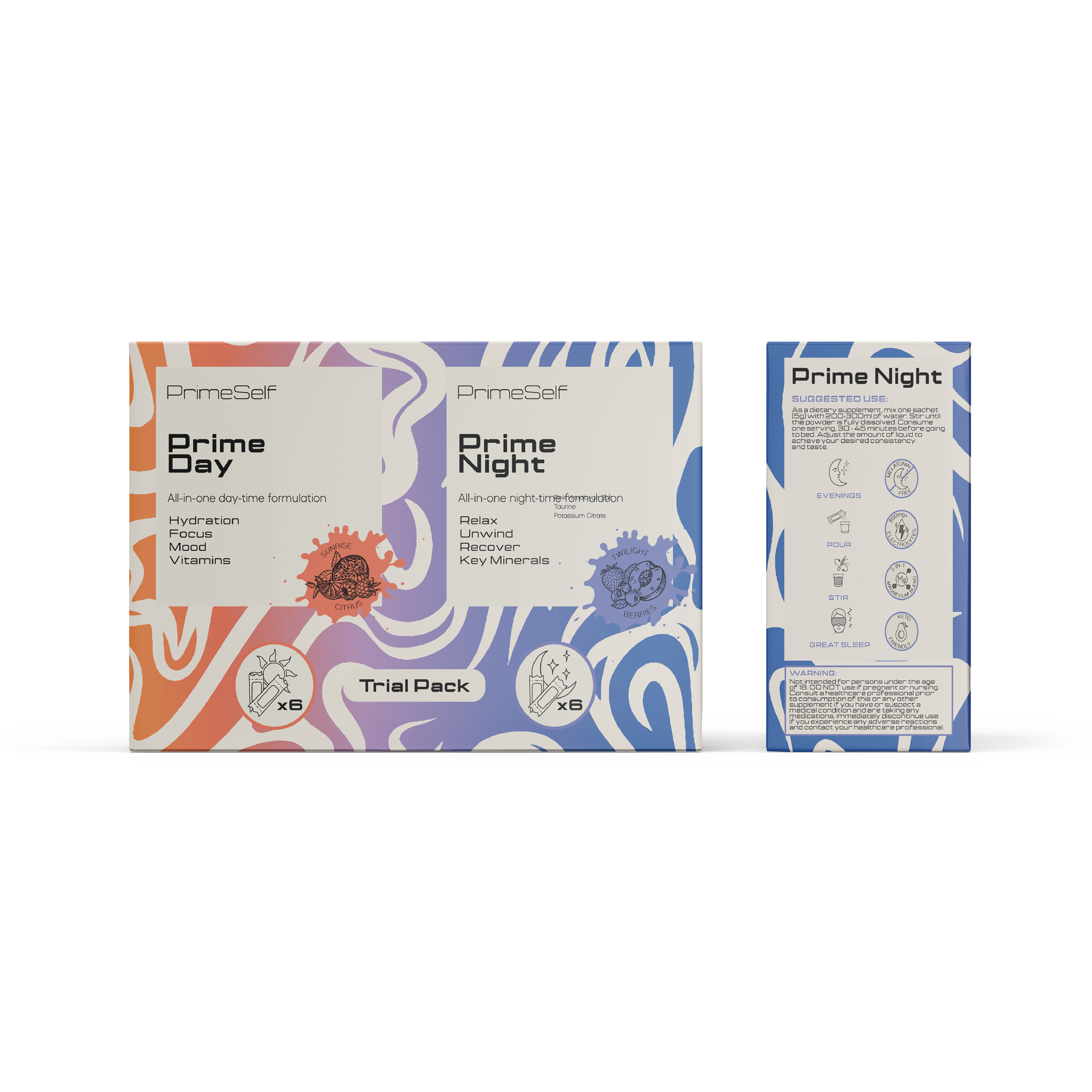 PrimeSelf - Prime Day & Prime Night Trial Pack 12s