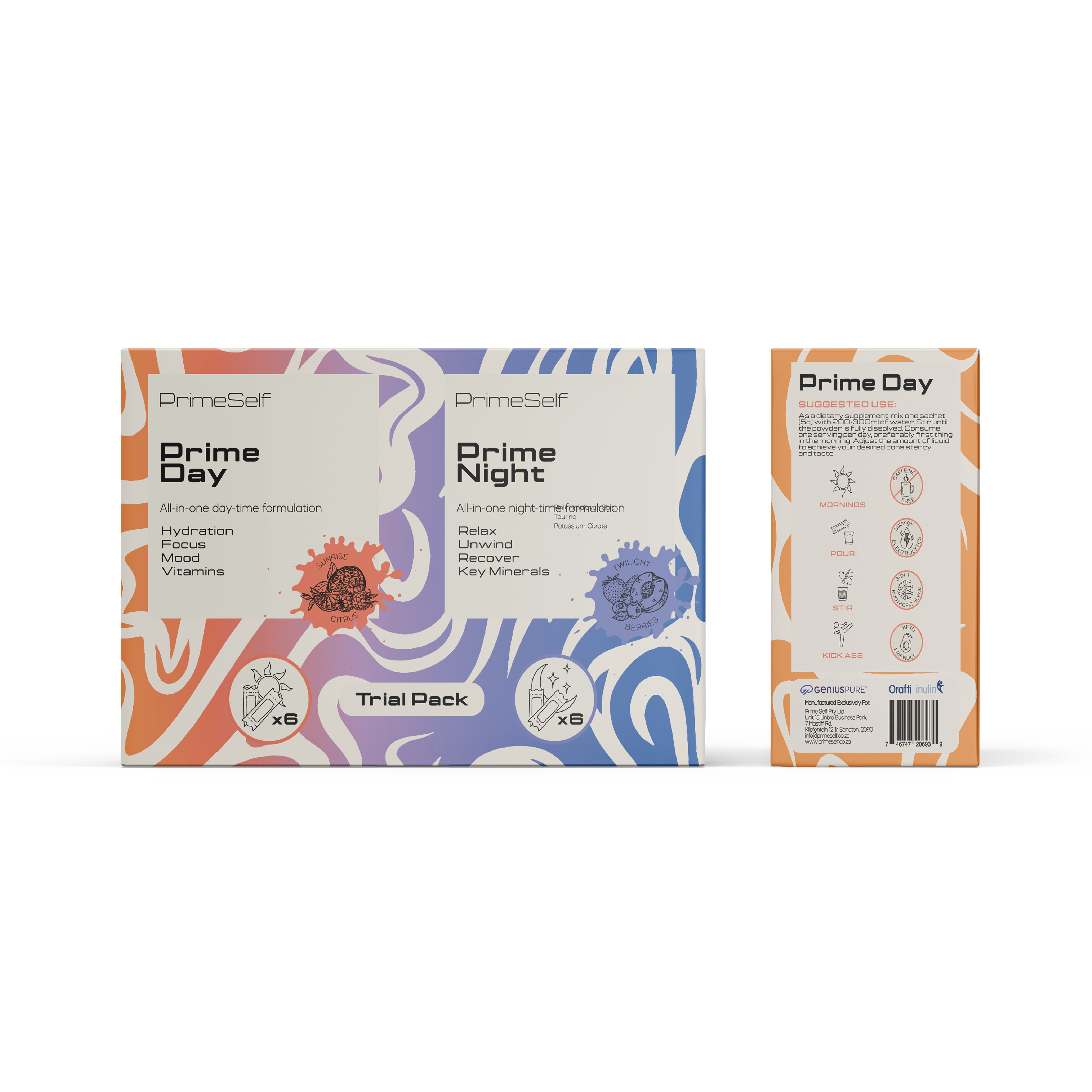 PrimeSelf - Prime Day & Prime Night Trial Pack 12s