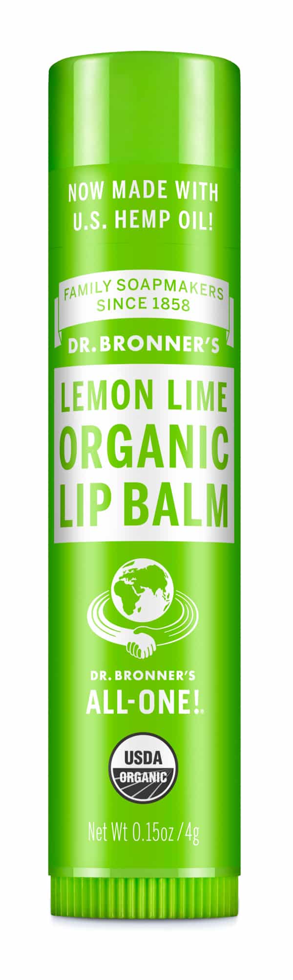 Dr Bronner - Lip Balm Lemon Lime 4g