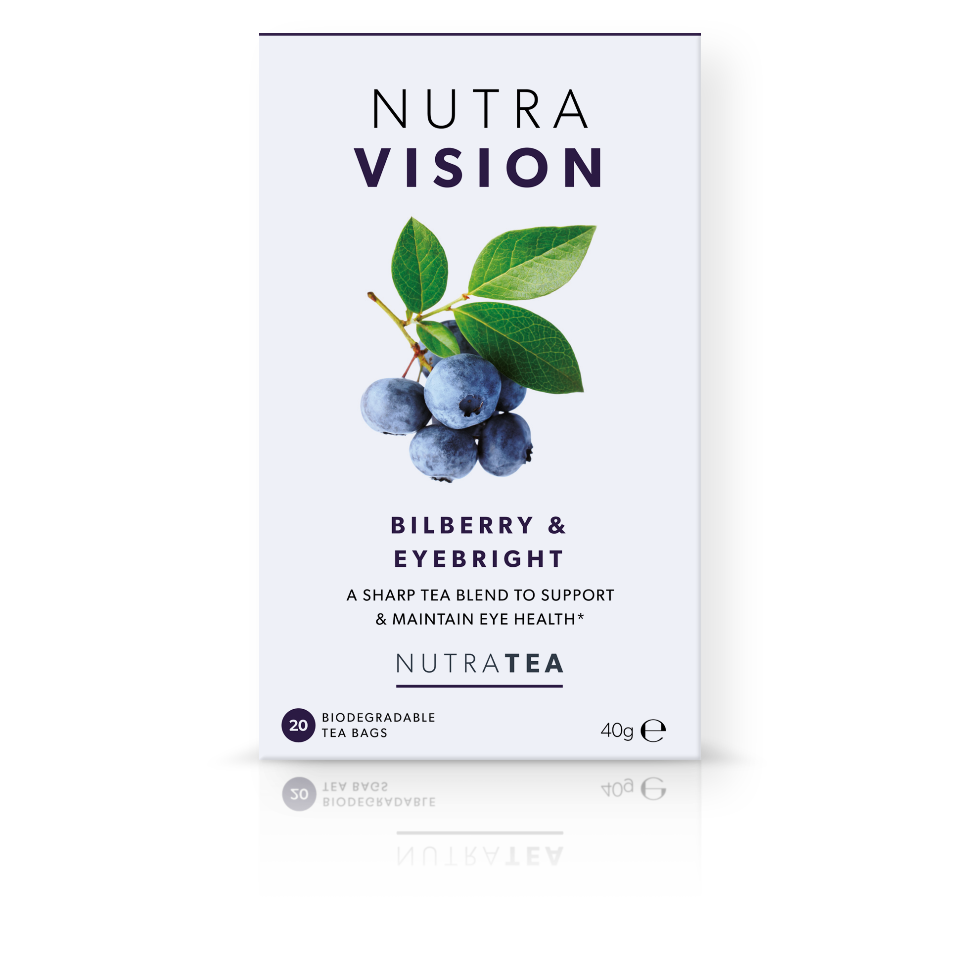 NutraTea - Tea Vision Herbal Blend 20s 40g