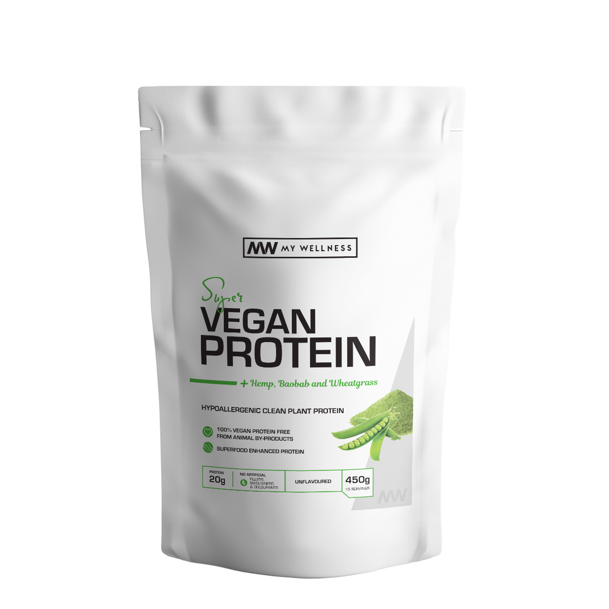 My Wellness - Vegan Protein Unflavoured