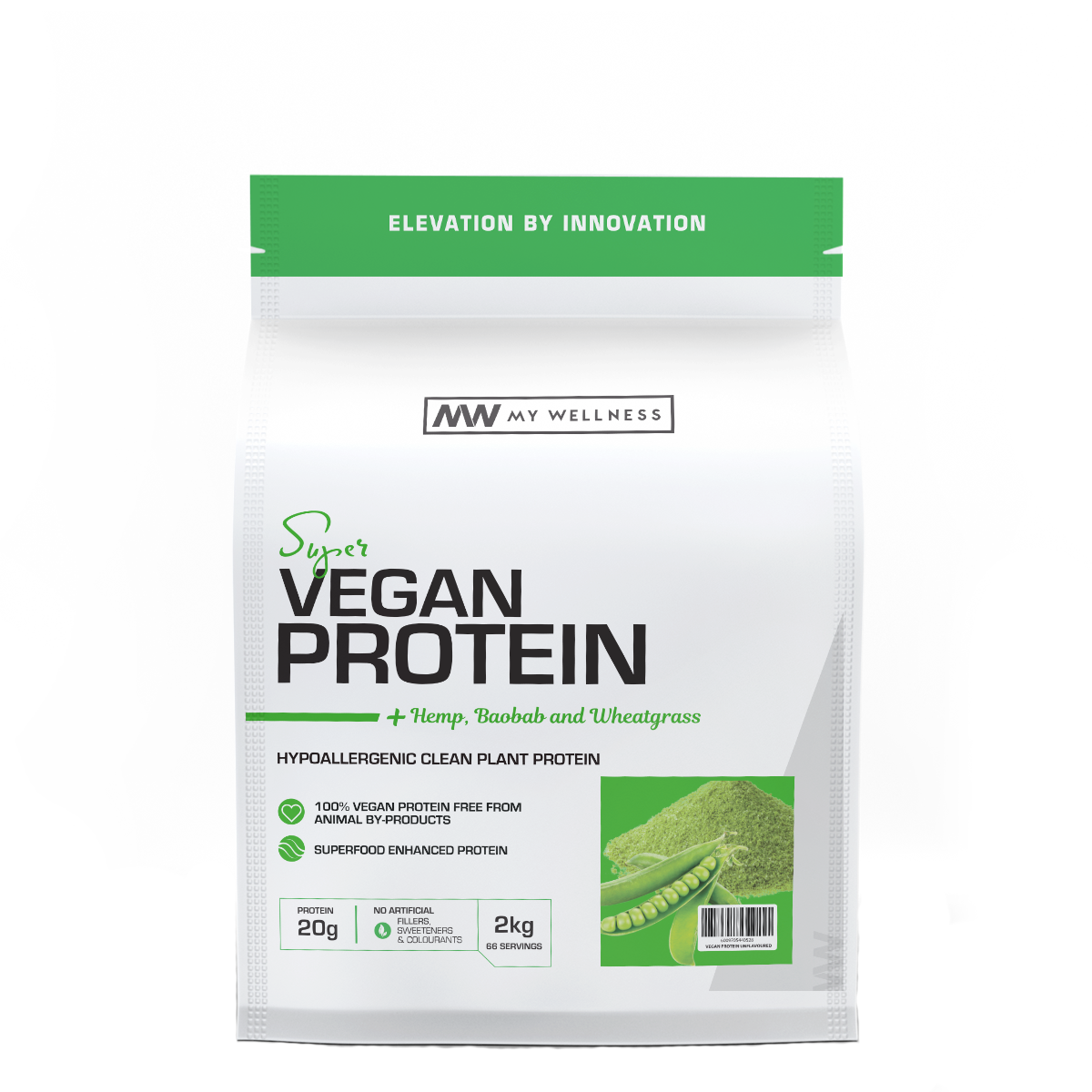 My Wellness - Vegan Protein Unflavoured