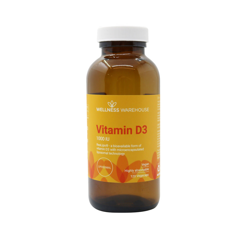 Wellness - Vitamin D3 1000iu Vegan 120s