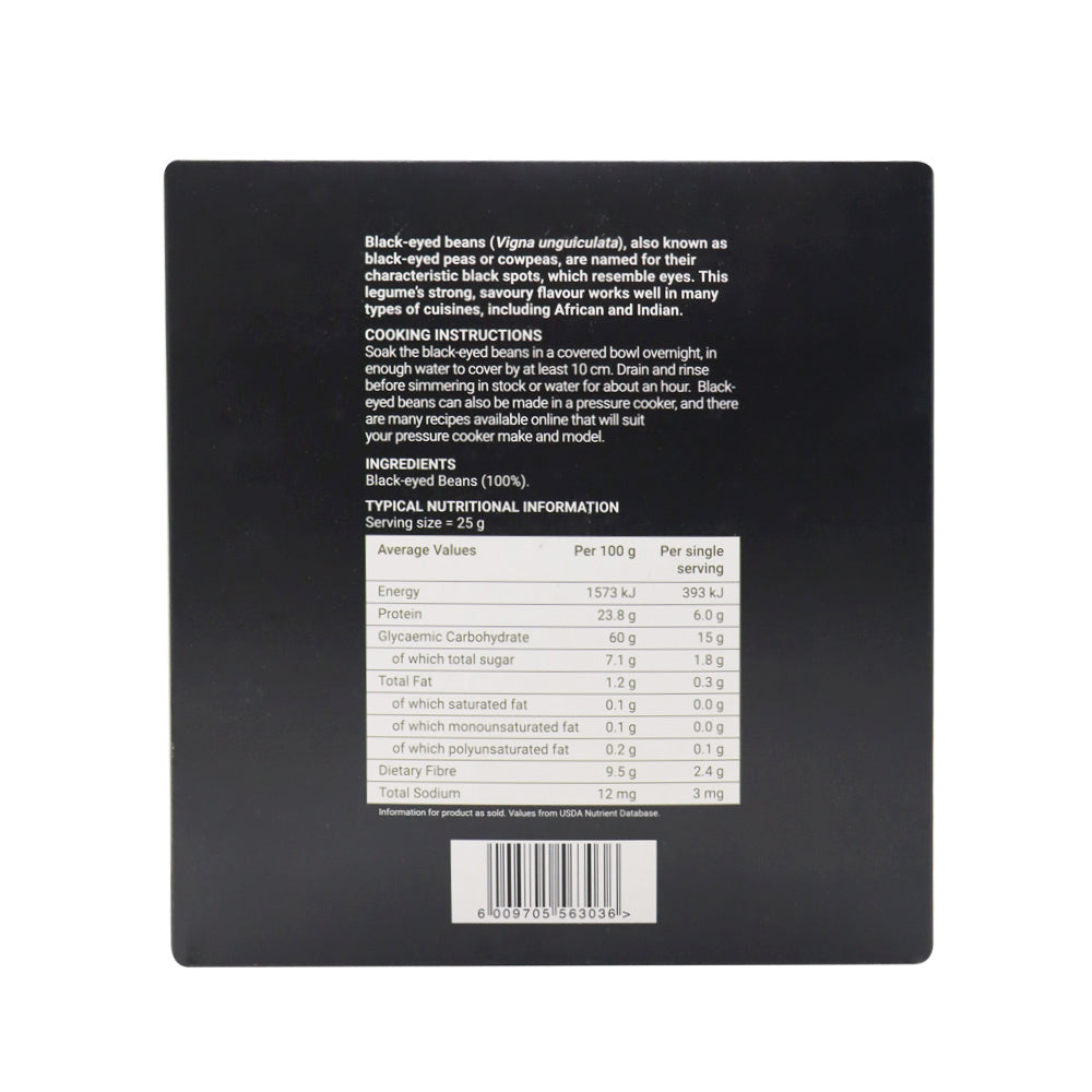 Wellness - Black Eye Beans 1kg
