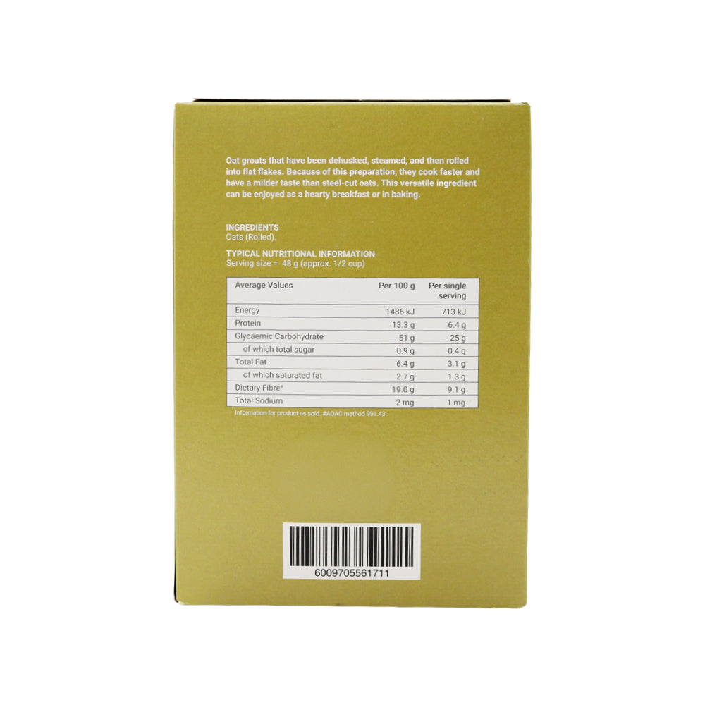 Wellness - Rolled Oats Gluten Free 500g