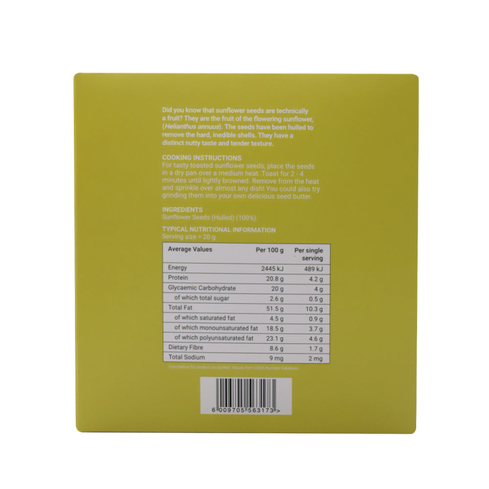 Wellness - Sunflower Seeds Hulled 1kg