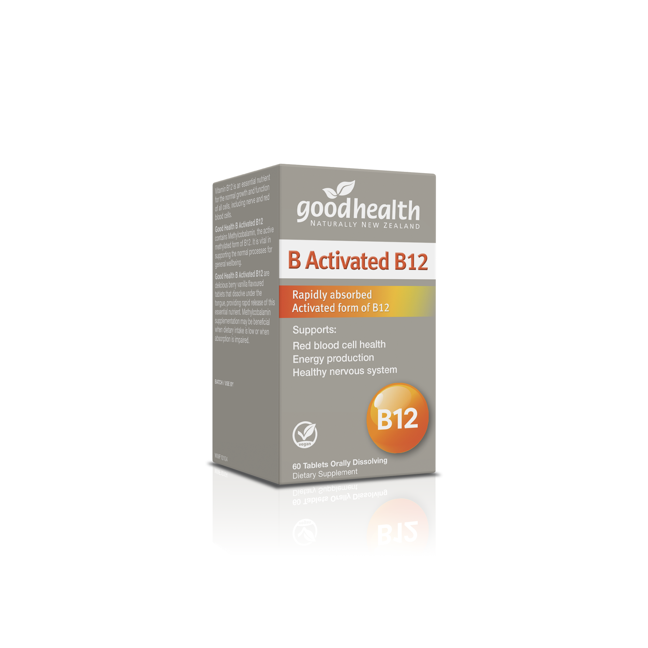 Good Health - Vitamin B12 Activated Melts 60s