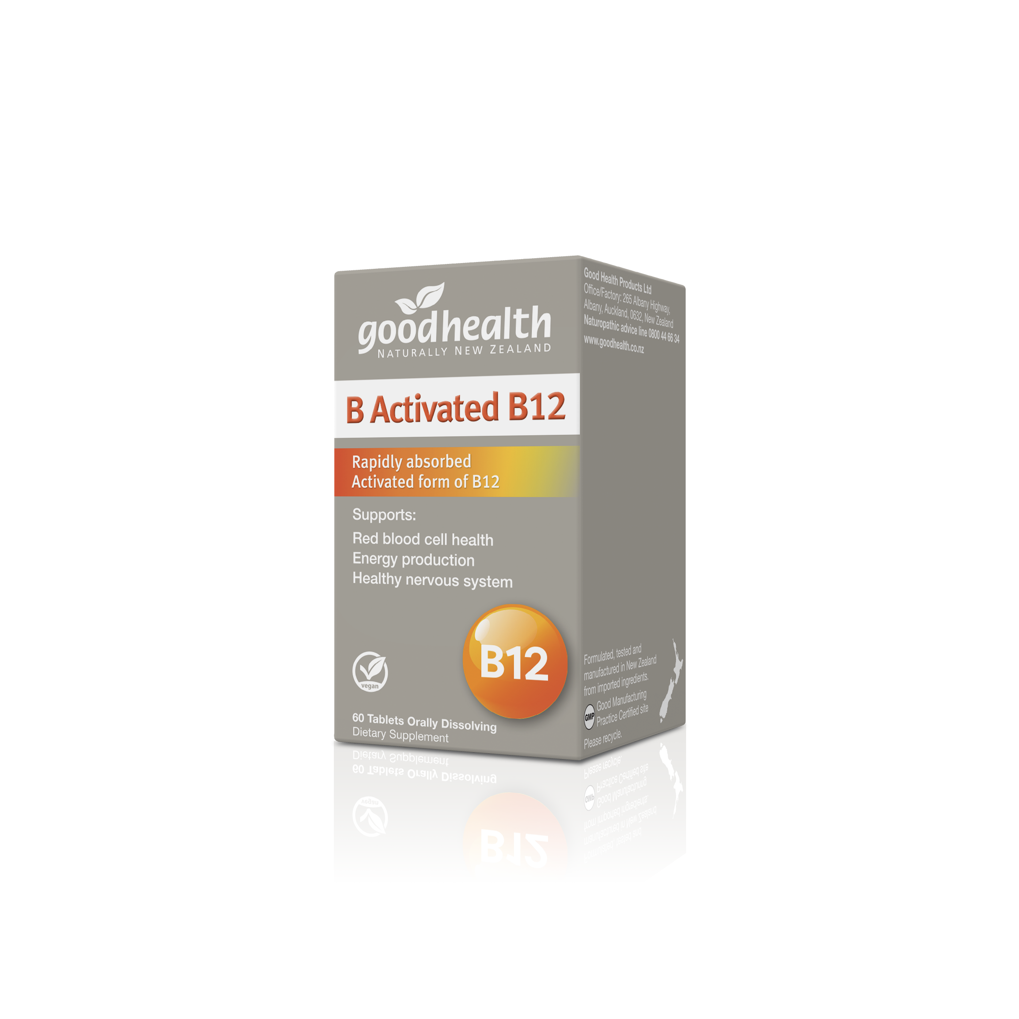 Good Health - Vitamin B12 Activated Melts 60s