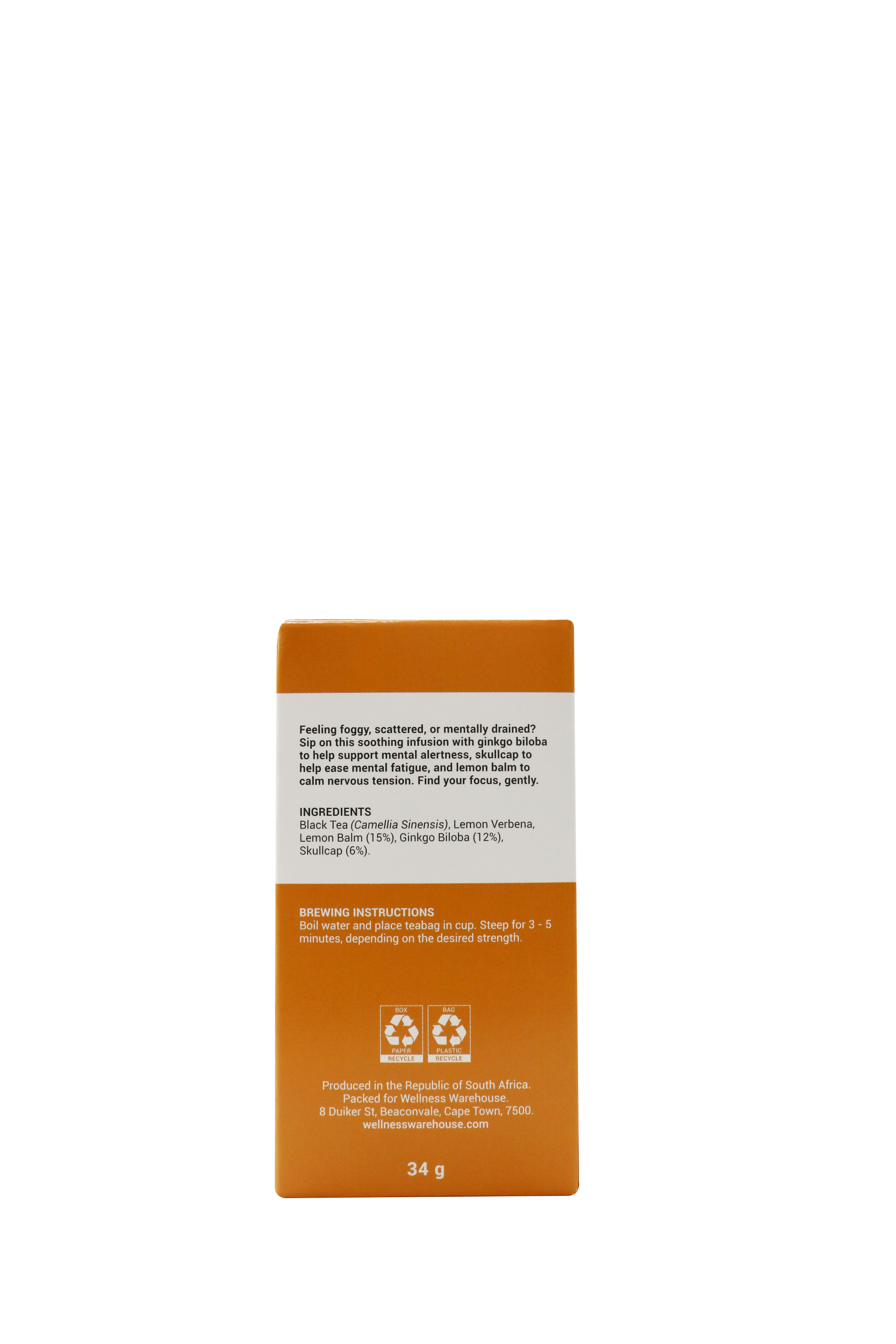 Wellness - Tea Focus Herbal Infusion 20s
