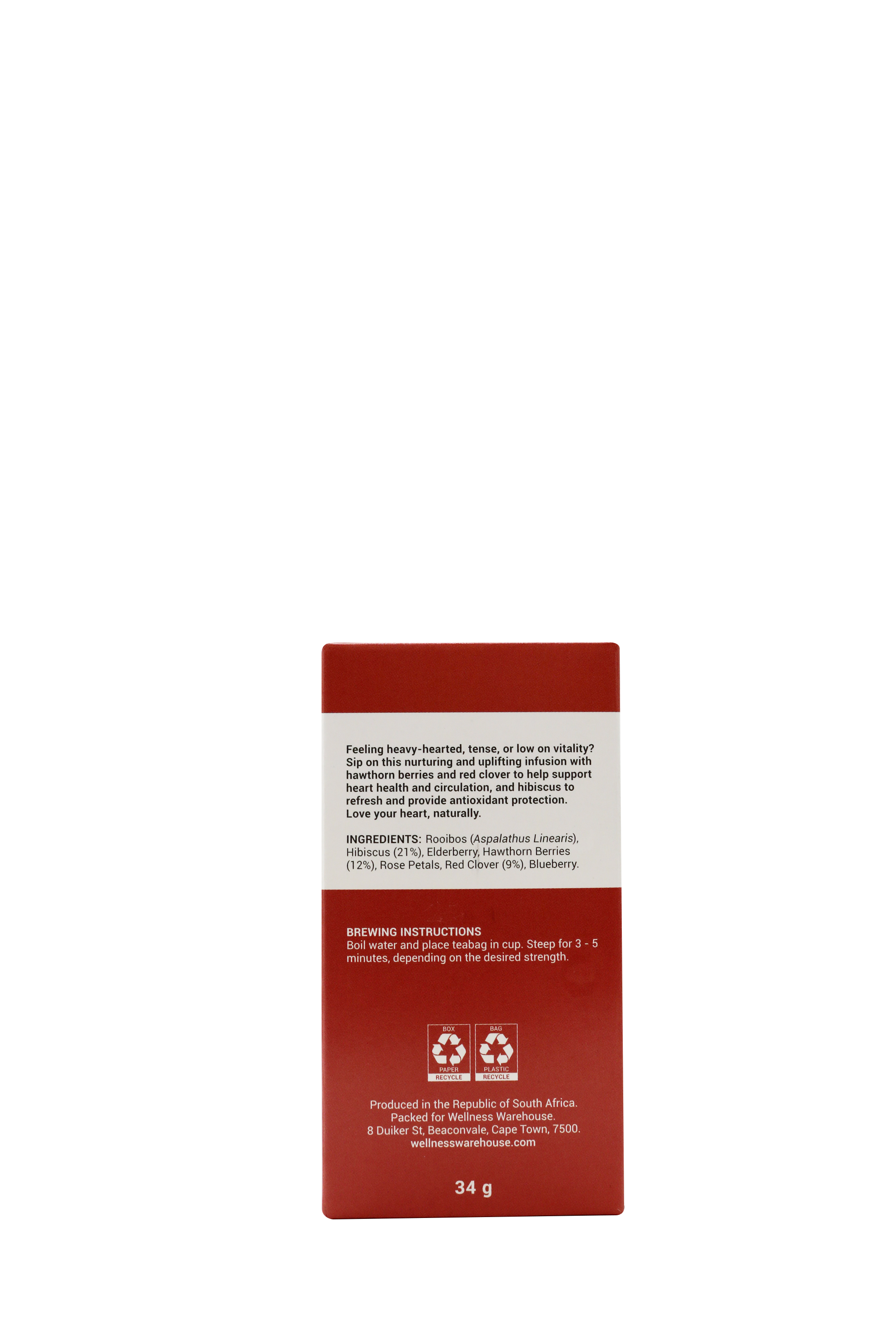 Wellness - Tea Heart Care Herbal Infusion 20s