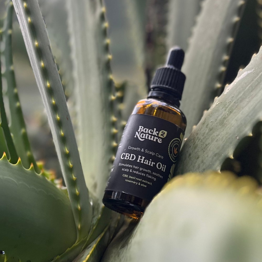 Back 2 Nature - Hair Growth & Scalp CBD Treatment Oil 50ml
