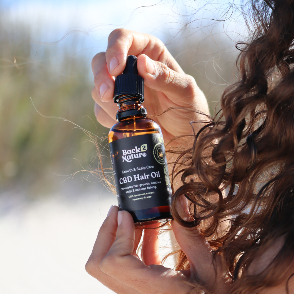 Back 2 Nature - Hair Growth & Scalp CBD Treatment Oil 50ml